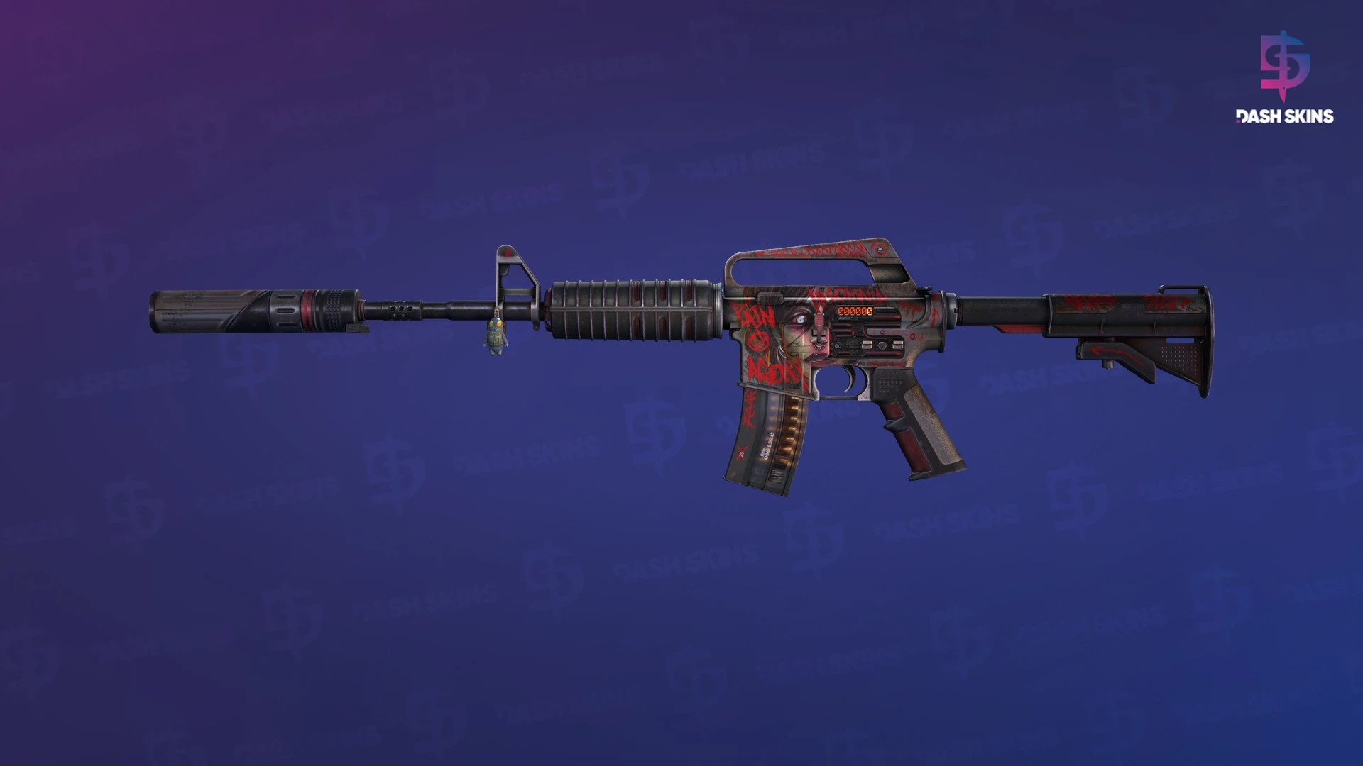 StatTrak™ M4A1-S | Night Terror (Minimal Wear) Screenshot Playside
