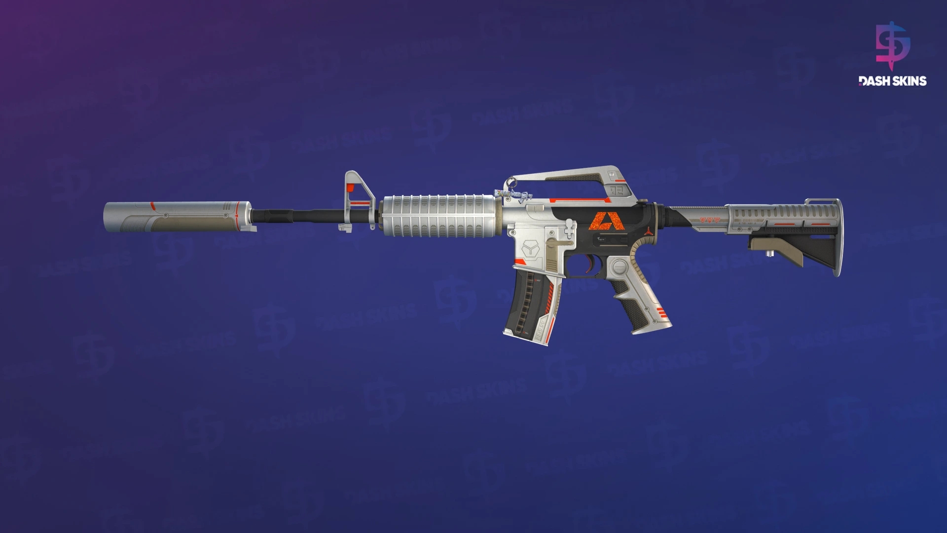 M4A1-S | Mecha Industries (Minimal Wear) Screenshot Playside