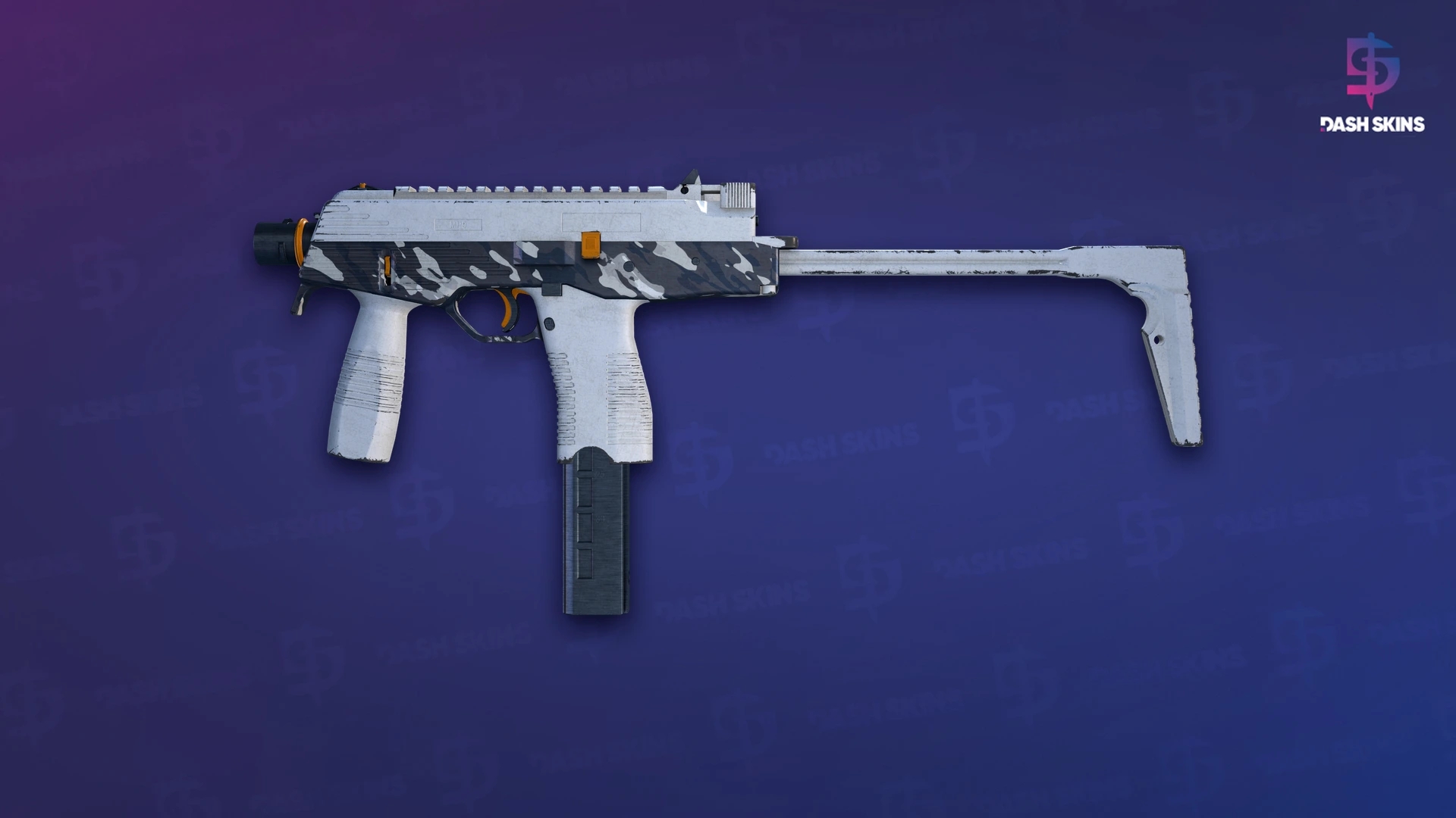 MP9 | Arctic Tri-Tone (Field-Tested) Screenshot Playside