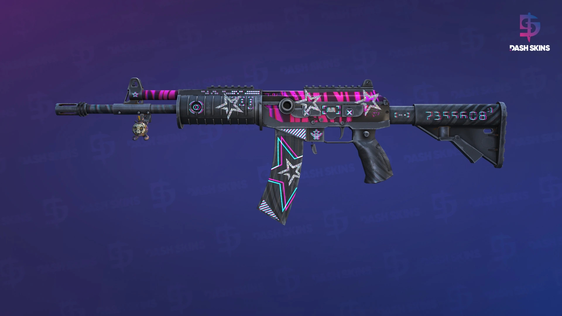Galil AR | Chromatic Aberration (Well-Worn) Screenshot Playside