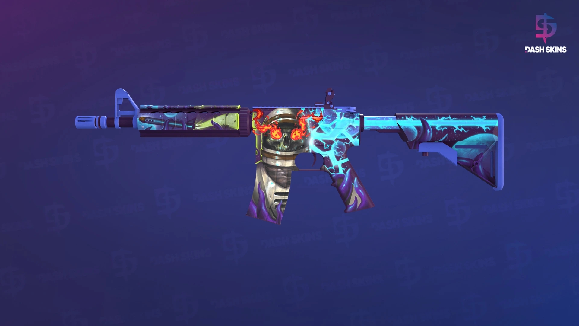 M4A4 | Desolate Space (Field-Tested) Screenshot Playside