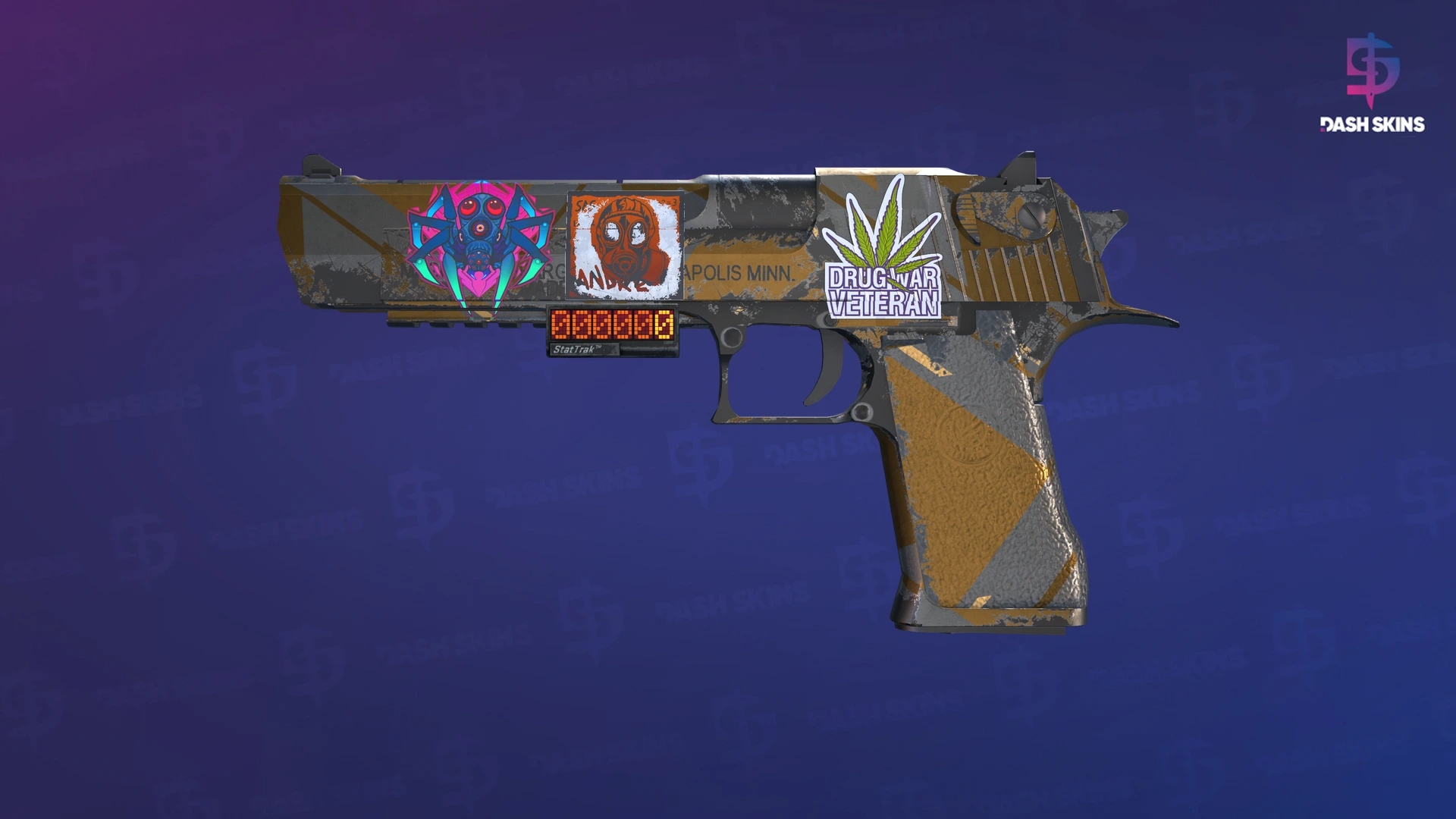 StatTrak™ Desert Eagle | Bronze Deco (Field-Tested) Screenshot Playside