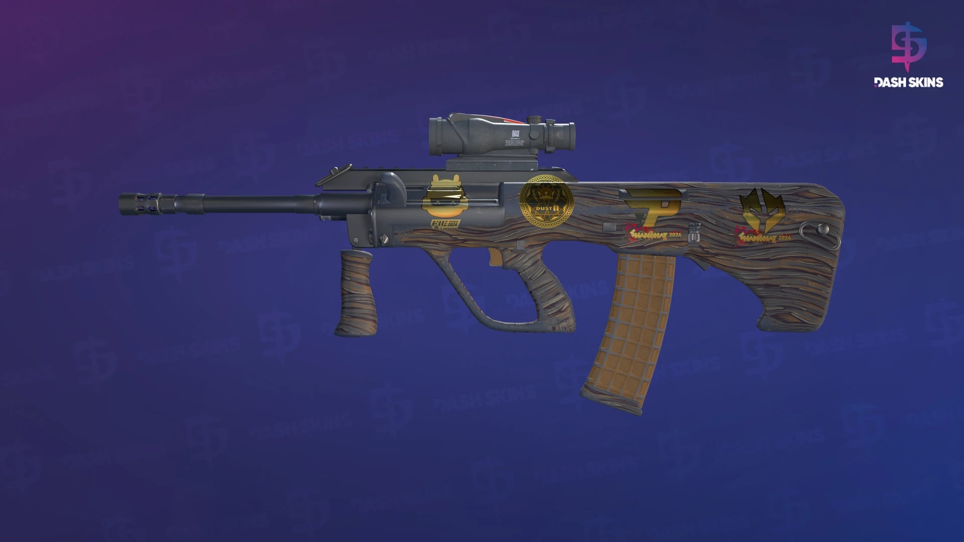 Souvenir AUG | Spalted Wood (Field-Tested) Screenshot Playside