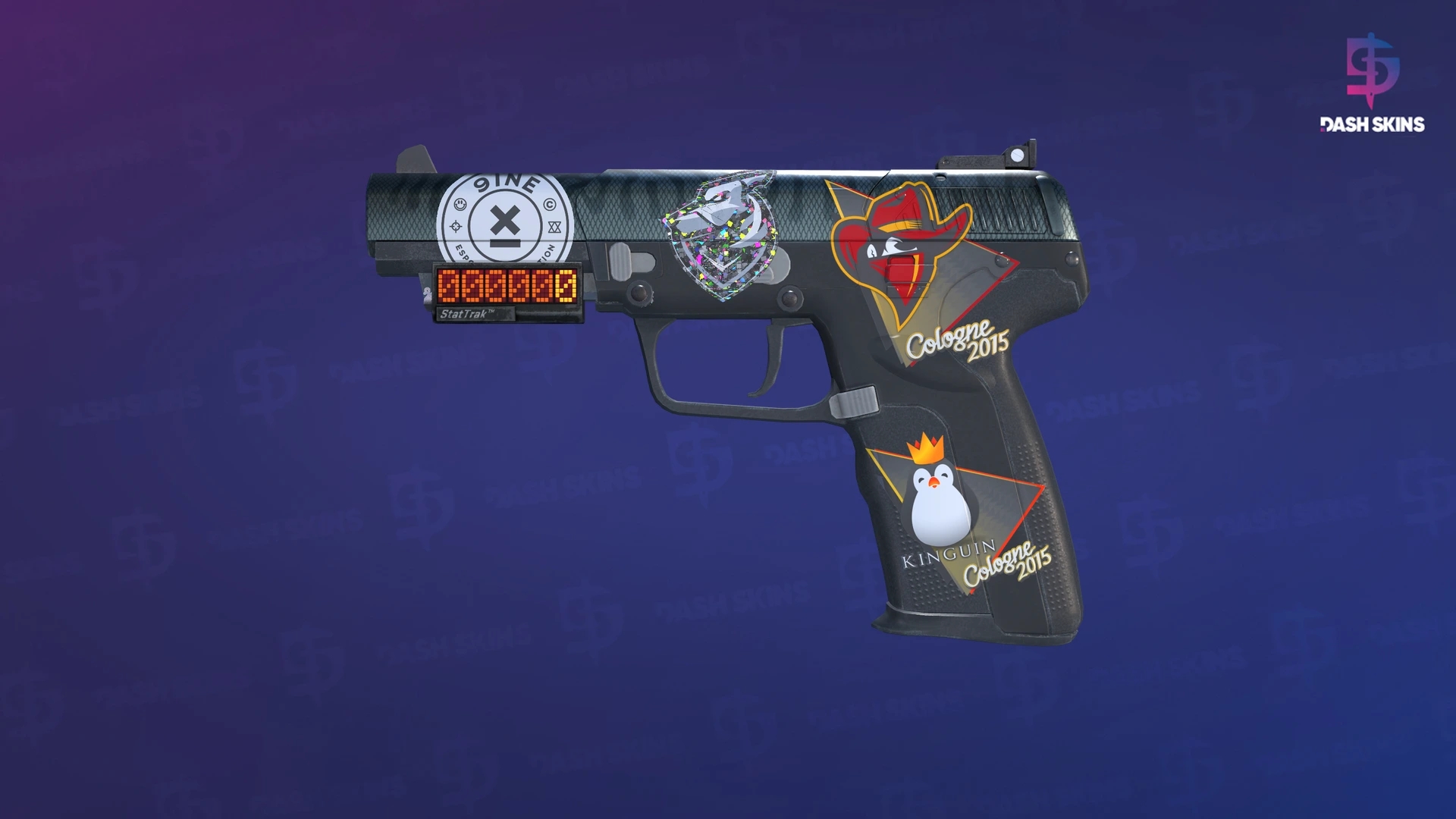 StatTrak™ Five-SeveN | Scumbria (Field-Tested) Screenshot Playside