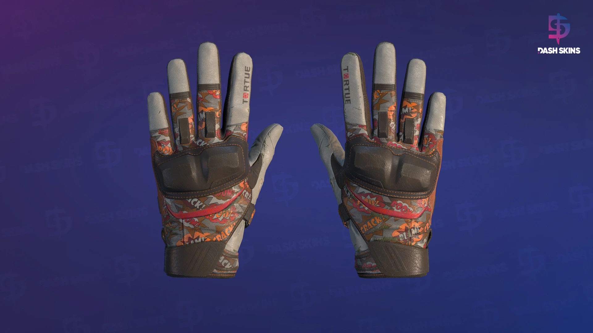 ★ Moto Gloves | POW! (Field-Tested) Screenshot Playside