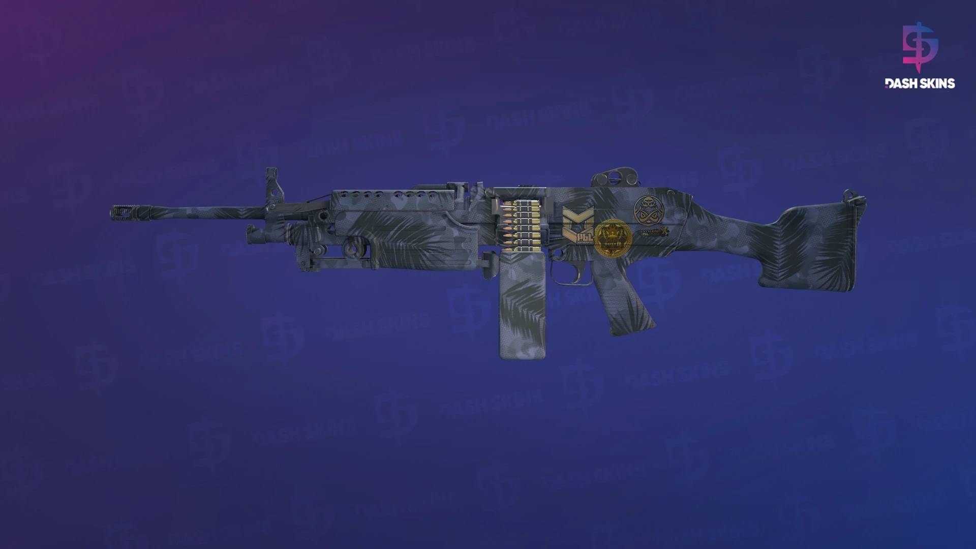 Souvenir M249 | Midnight Palm (Factory New) Screenshot Playside