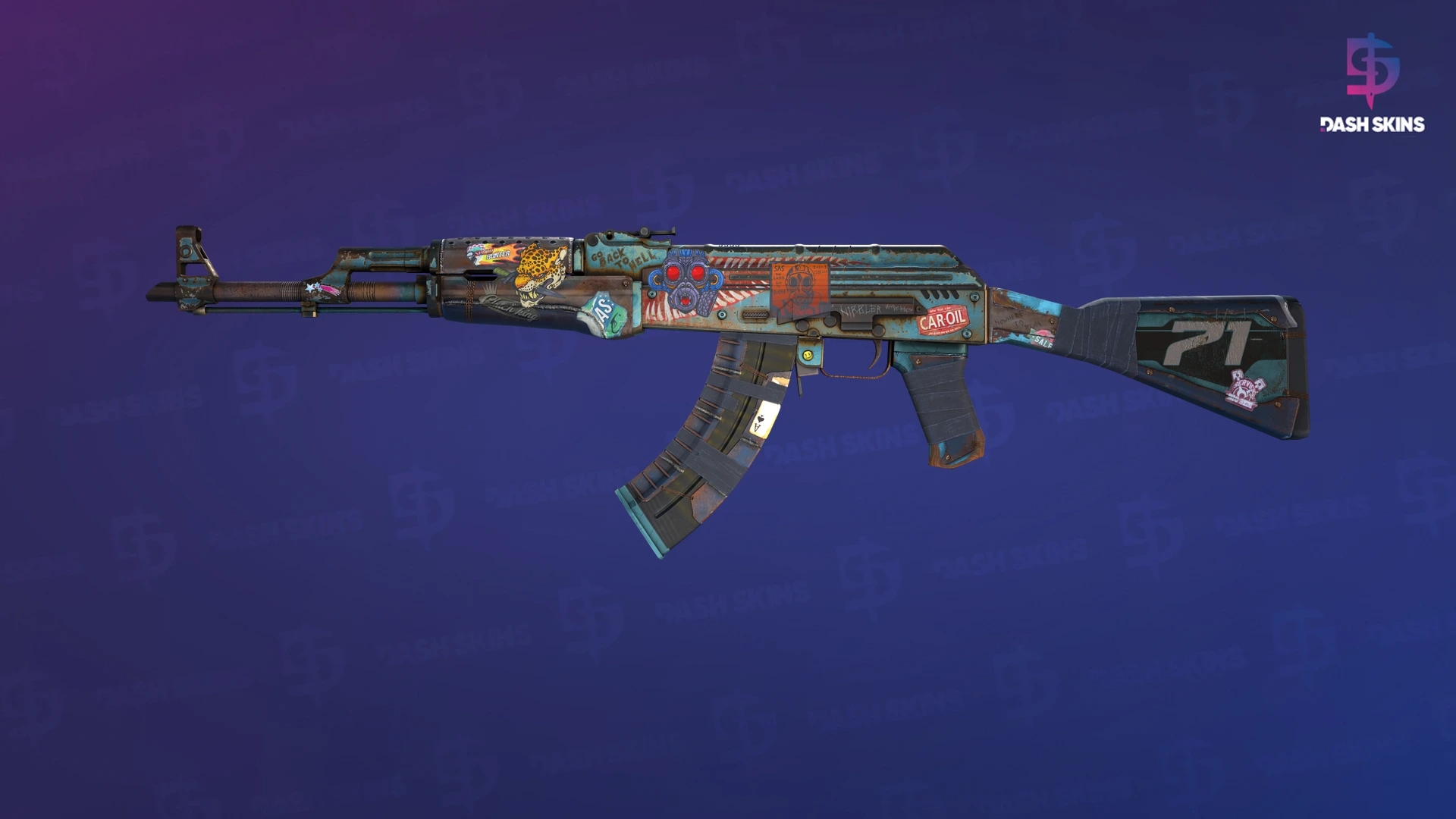 AK-47 | Rat Rod (Minimal Wear) Screenshot Playside