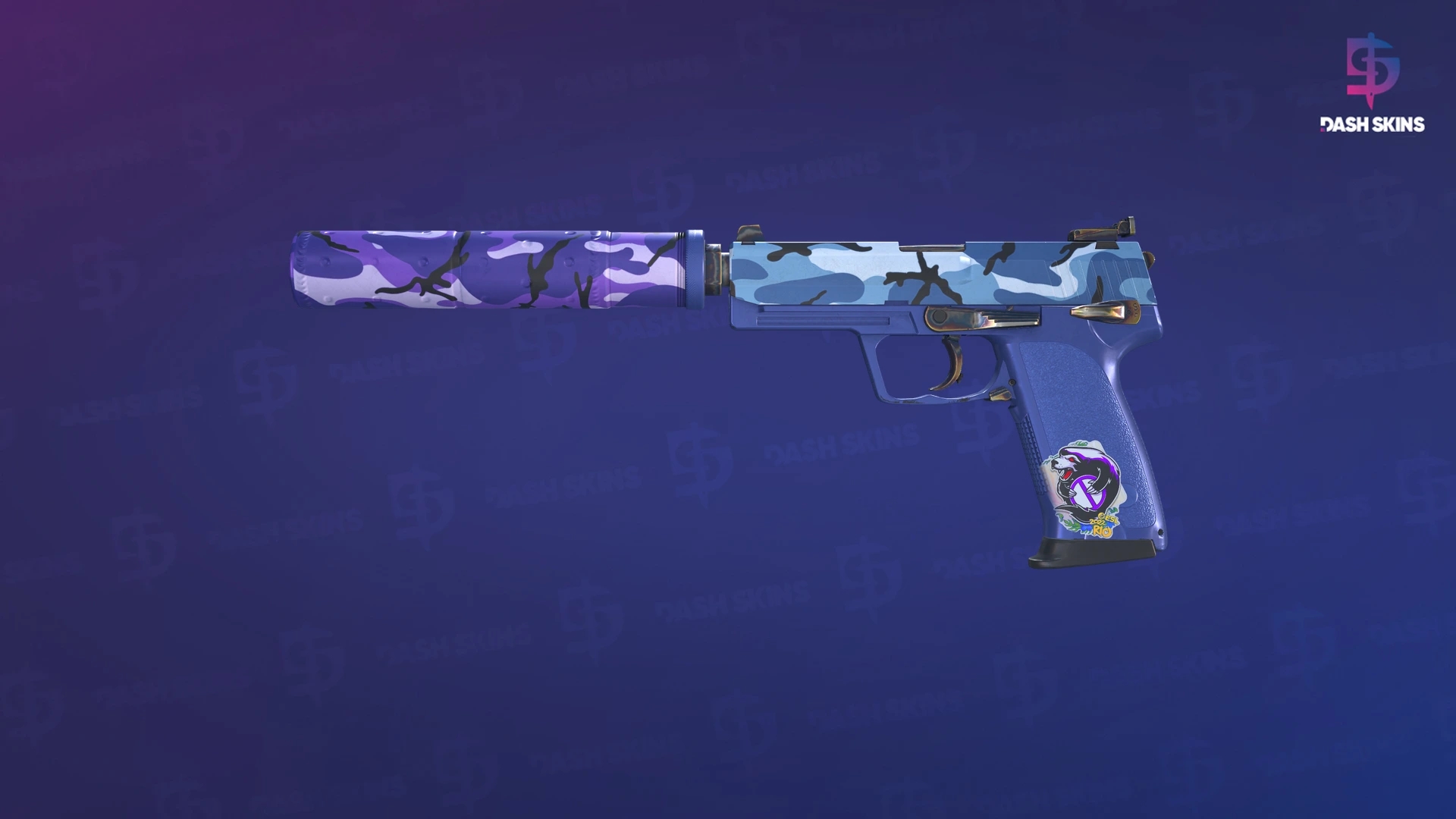 USP-S | Alpine Camo (Minimal Wear) Screenshot Playside