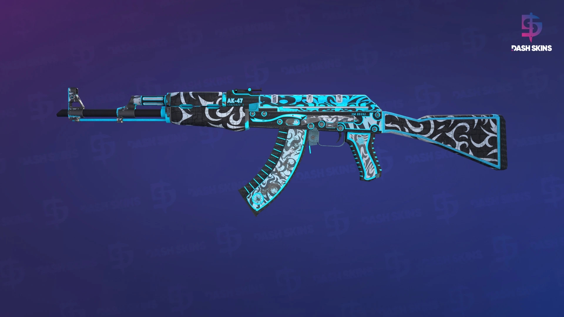 AK-47 | Frontside Misty (Field-Tested) Screenshot Playside