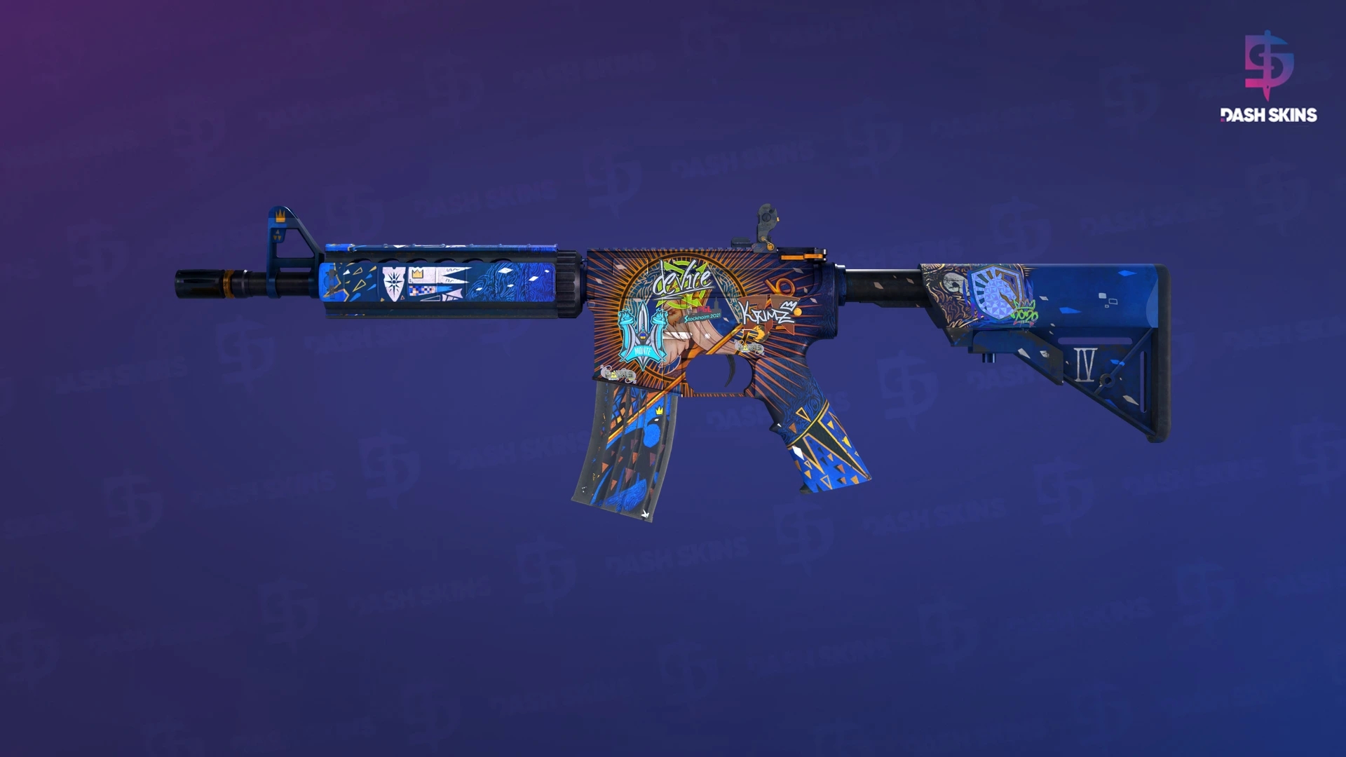 M4A4 | The Emperor (Field-Tested) Screenshot Playside