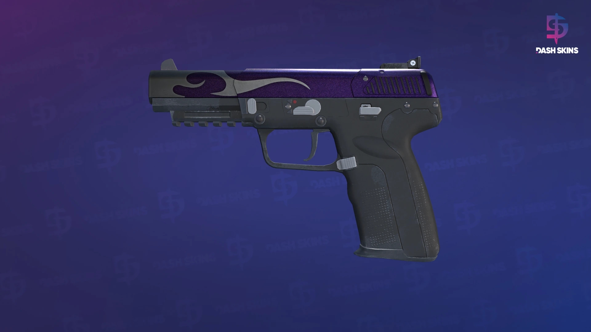 Five-SeveN | Flame Test (Well-Worn) Screenshot Playside