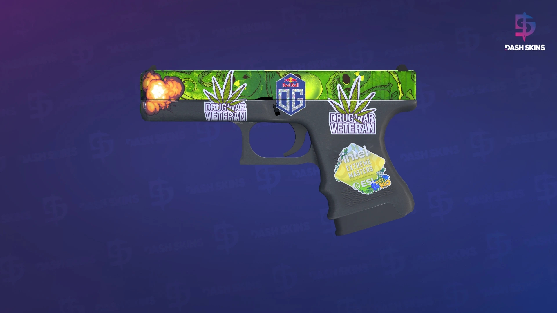 Glock-18 | Nuclear Garden (Minimal Wear) Screenshot Playside