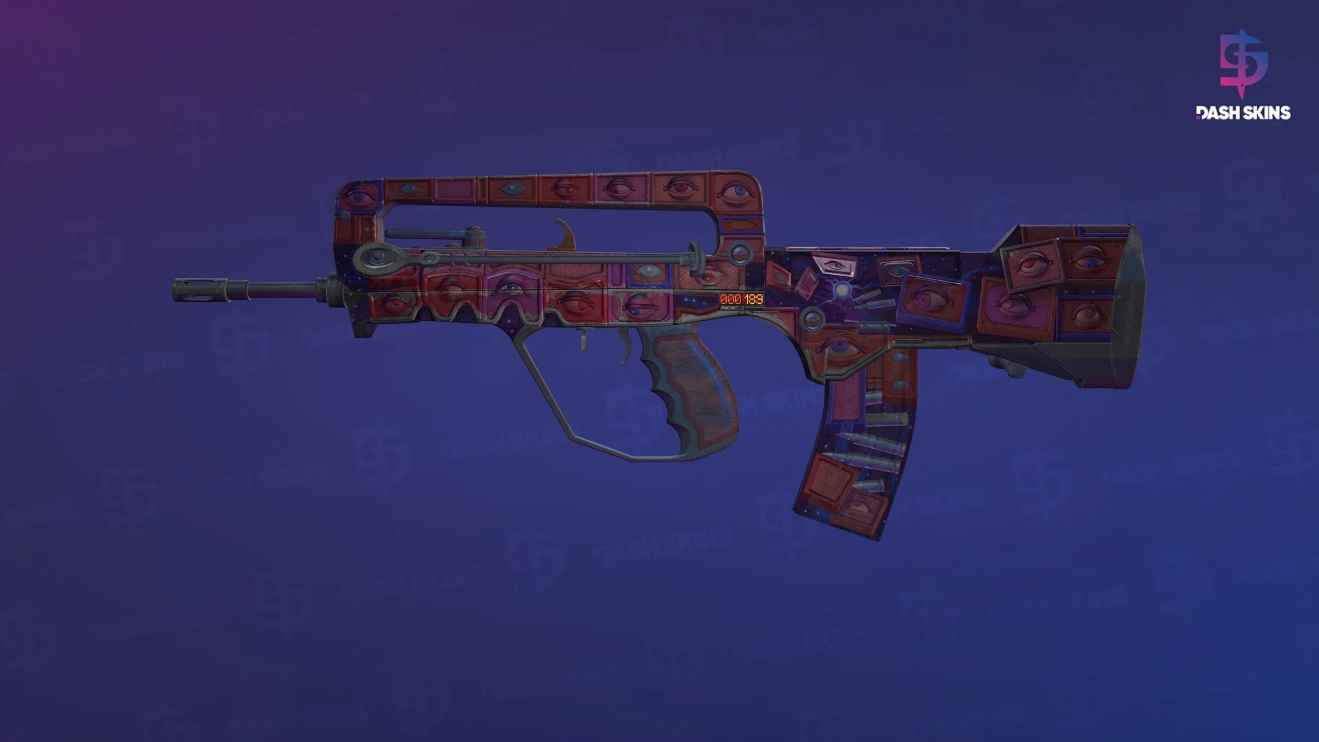StatTrak™ FAMAS | Rapid Eye Movement (Battle-Scarred) Screenshot Playside