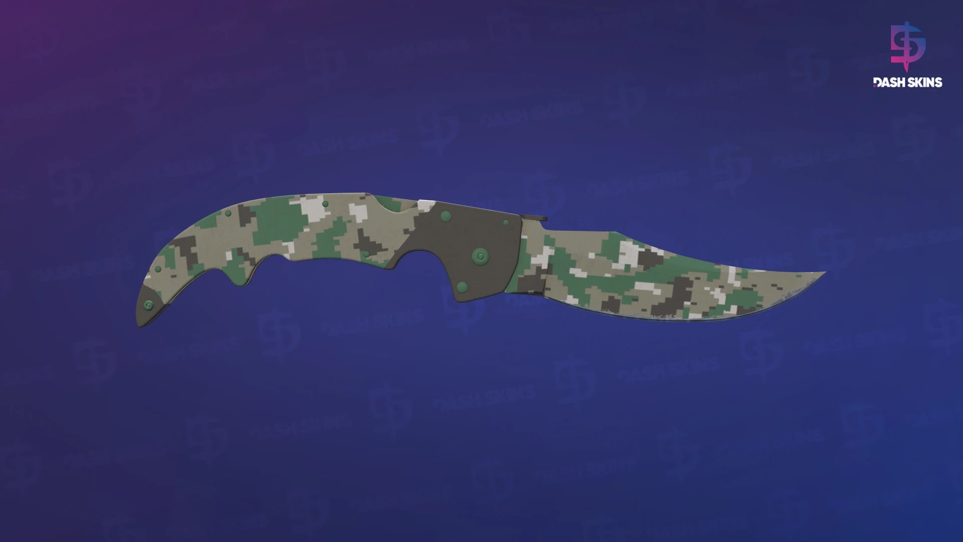 ★ Falchion Knife | Forest DDPAT (Minimal Wear) Screenshot Playside
