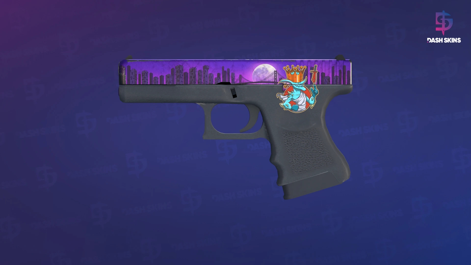Glock-18 | Moonrise (Field-Tested) Screenshot Playside
