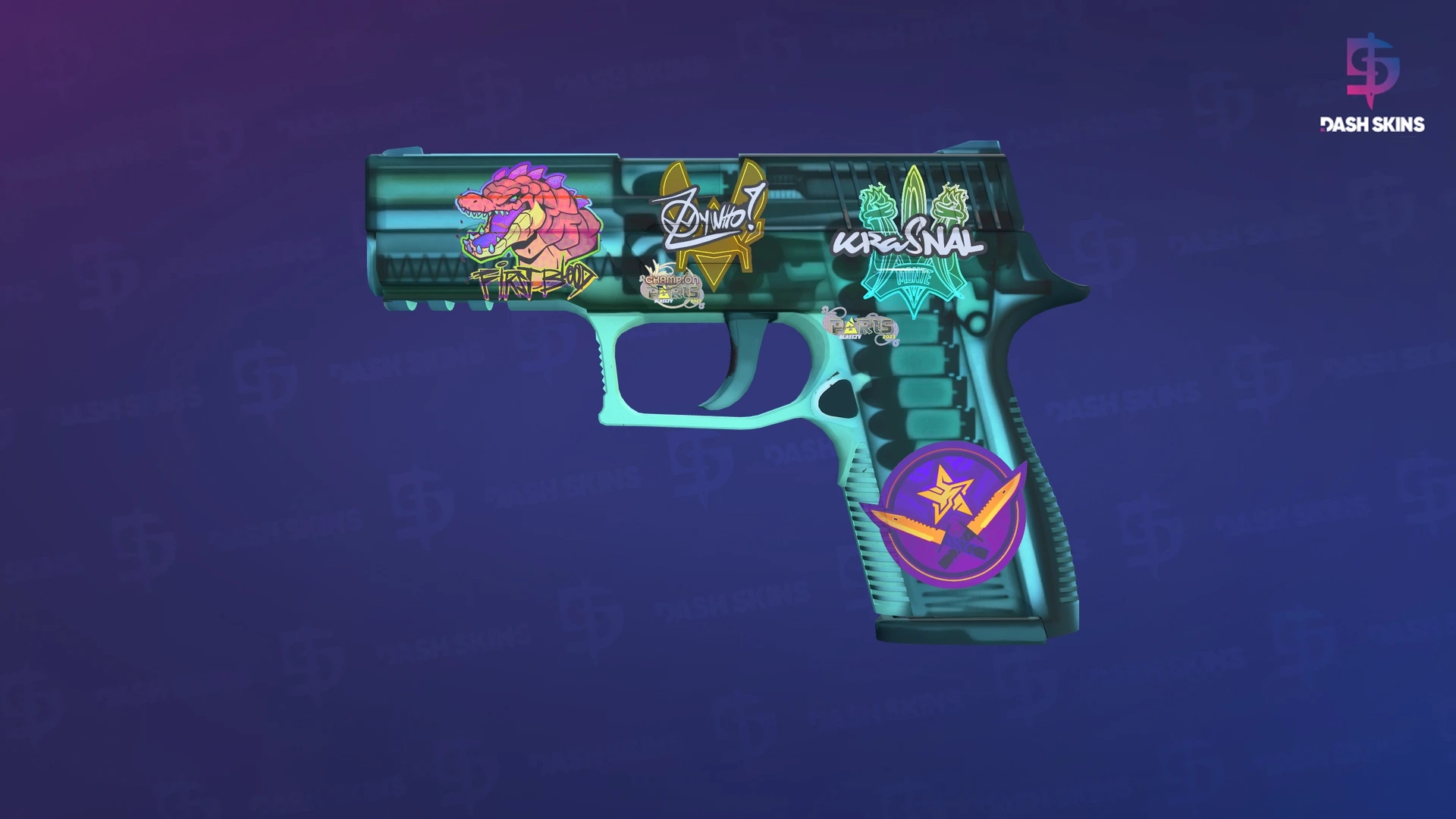 P250 | X-Ray (Factory New) Screenshot Playside