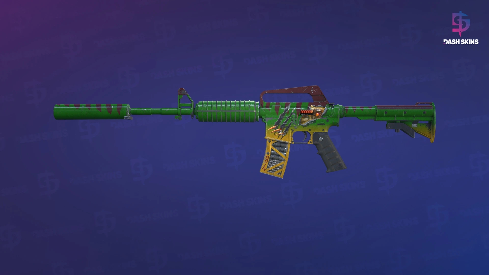 StatTrak™ M4A1-S | Emphorosaur-S (Well-Worn) Screenshot Playside
