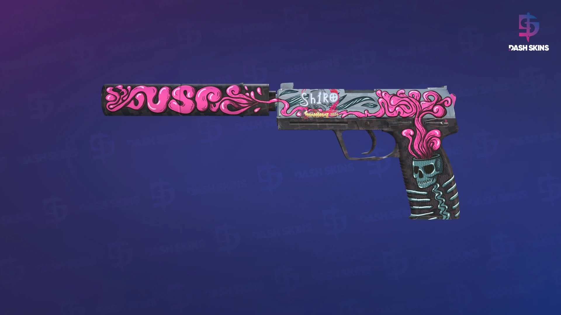 USP-S | Cortex (Minimal Wear) Screenshot Playside