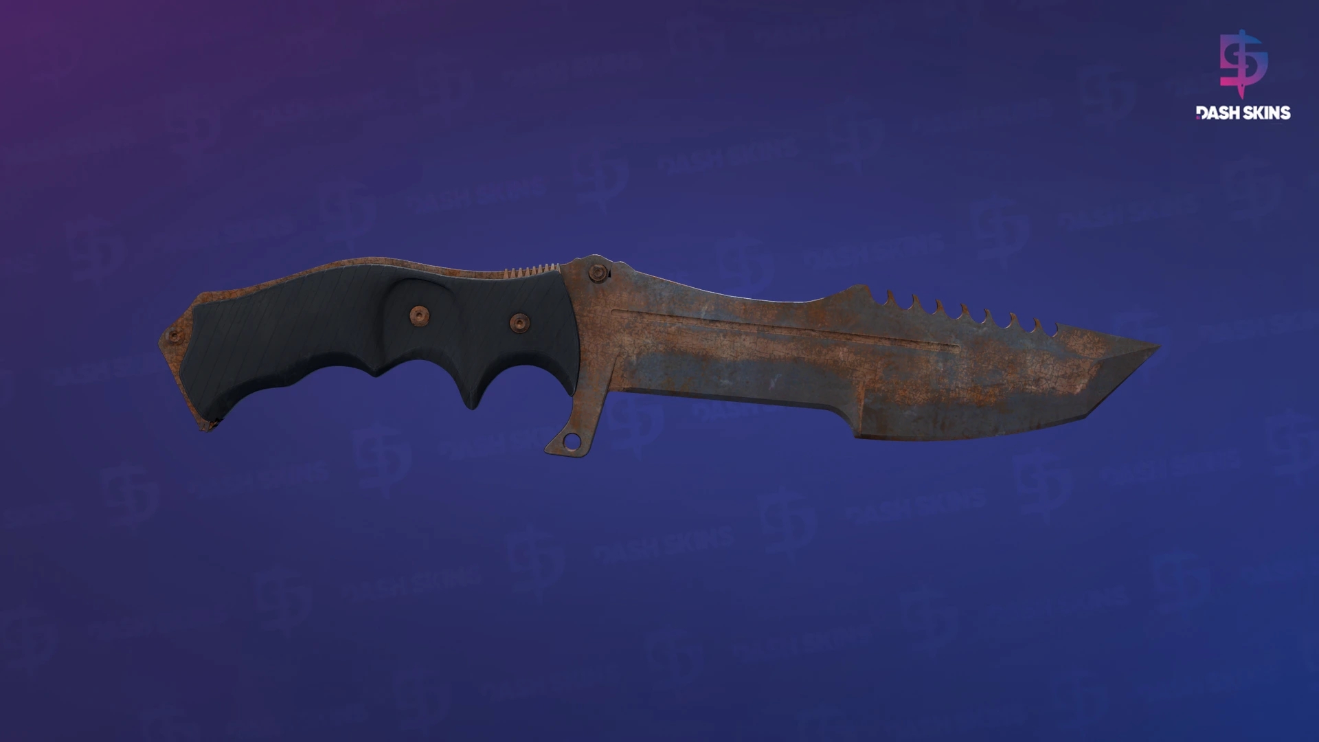 ★ Huntsman Knife | Rust Coat (Battle-Scarred) Screenshot Playside