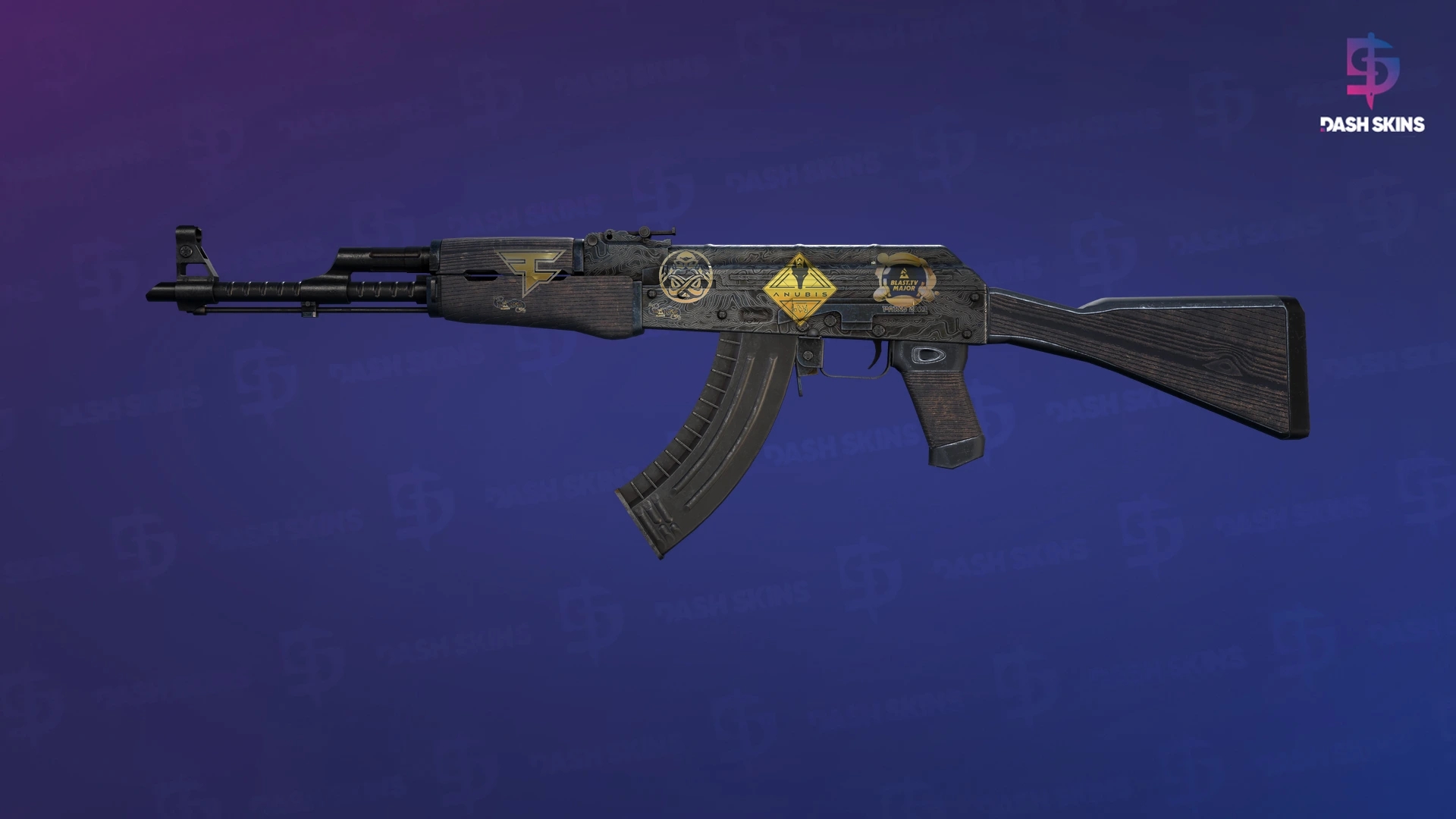 Souvenir AK-47 | Steel Delta (Field-Tested) Screenshot Playside