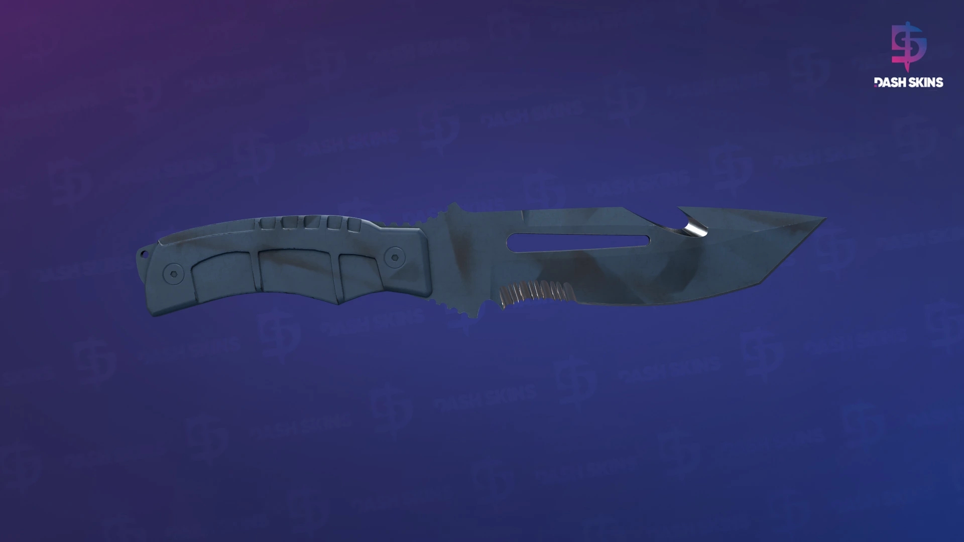 ★ Survival Knife | Night Stripe (Field-Tested) Screenshot Playside