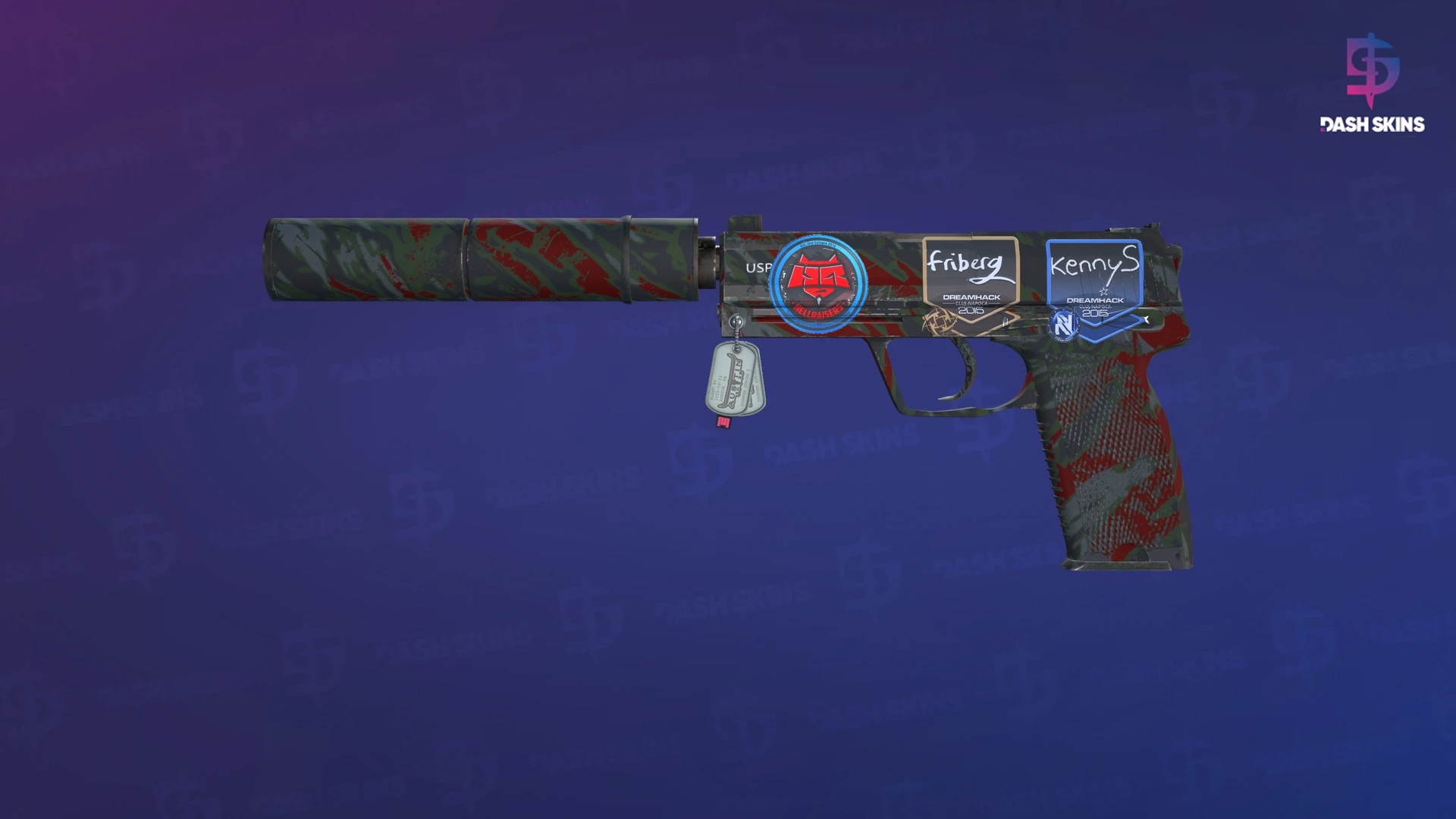 USP-S | Blood Tiger (Field-Tested) Screenshot Playside