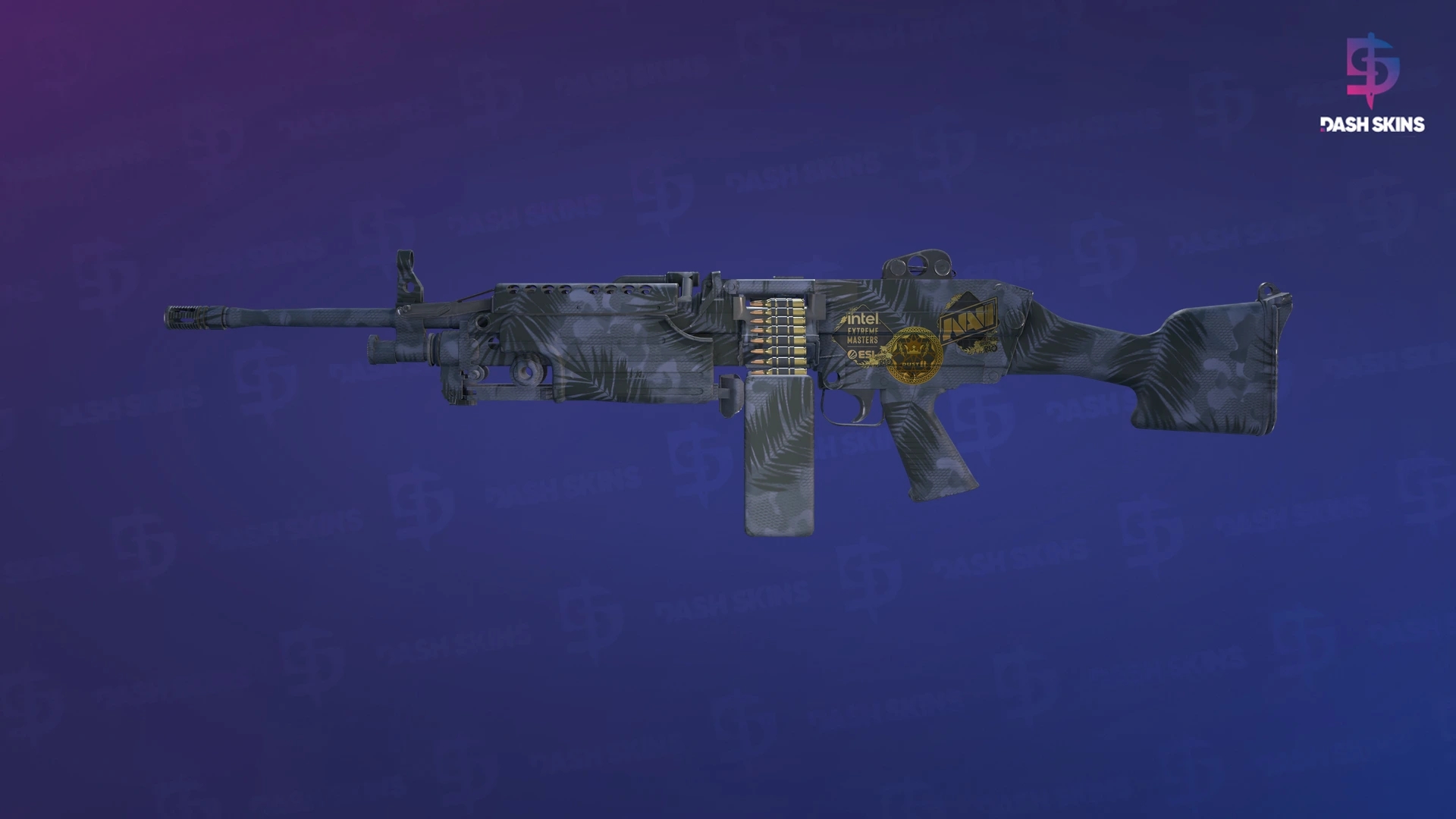 Souvenir M249 | Midnight Palm (Factory New) Screenshot Playside