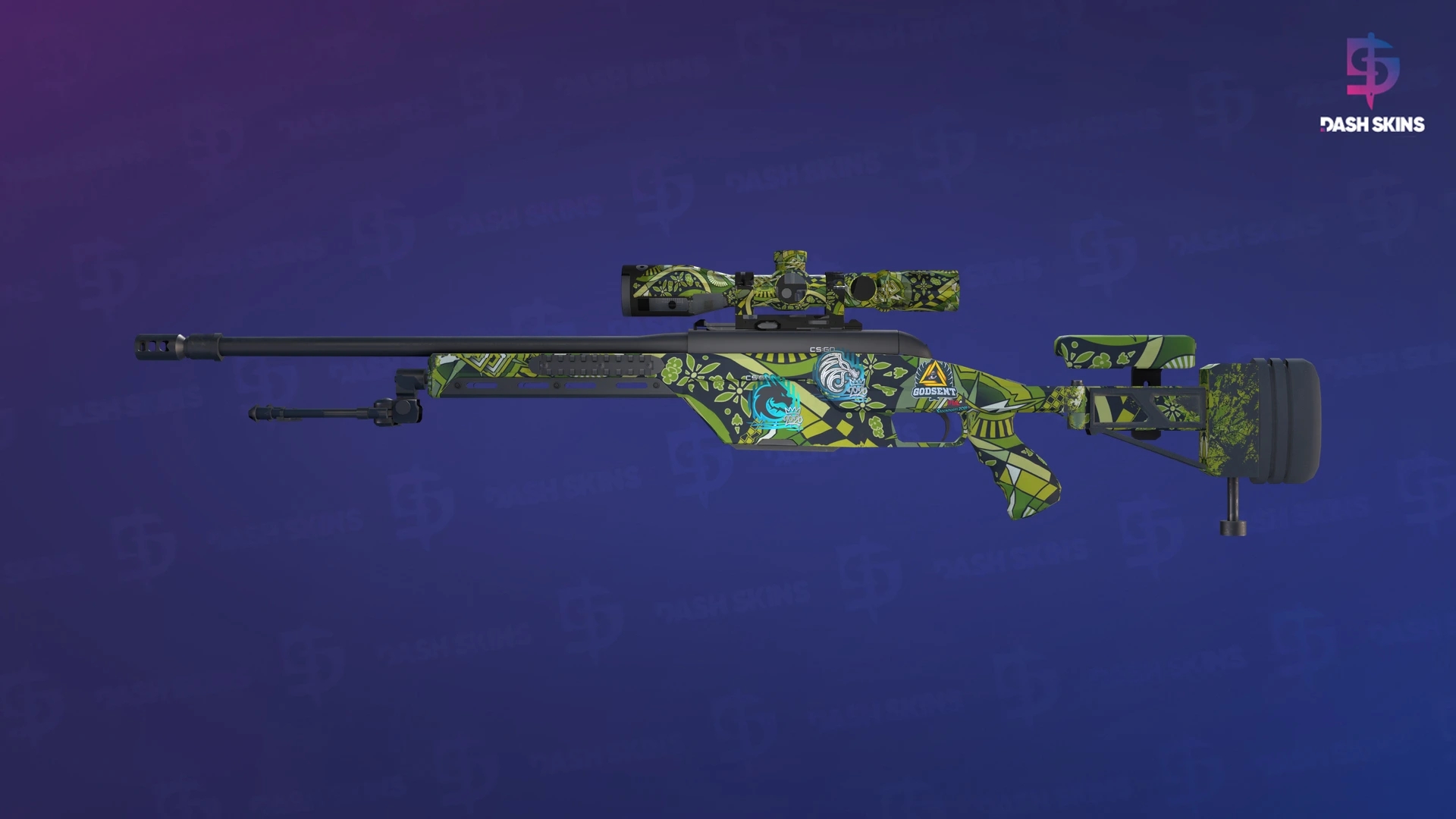 SSG 08 | Spring Twilly (Factory New) Screenshot Playside