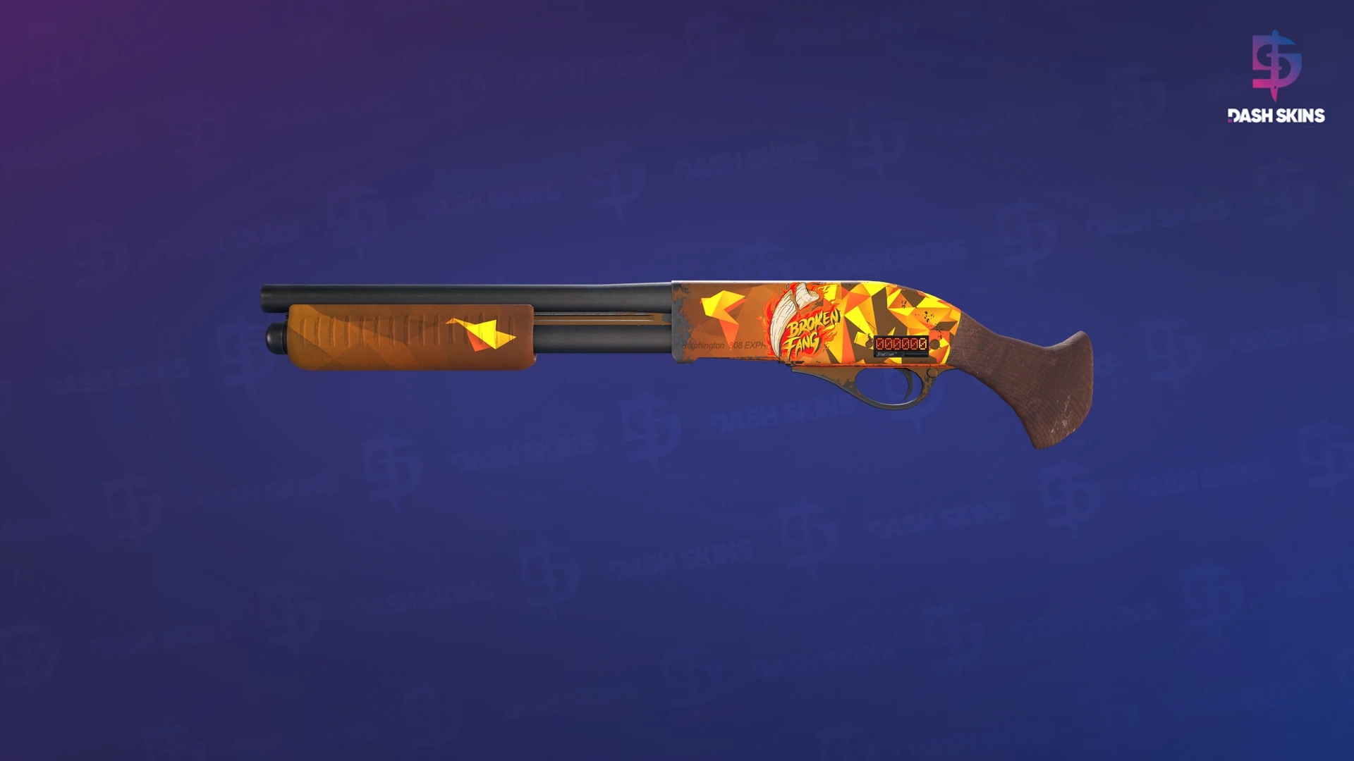 StatTrak™ Sawed-Off | Origami (Minimal Wear) Screenshot Playside