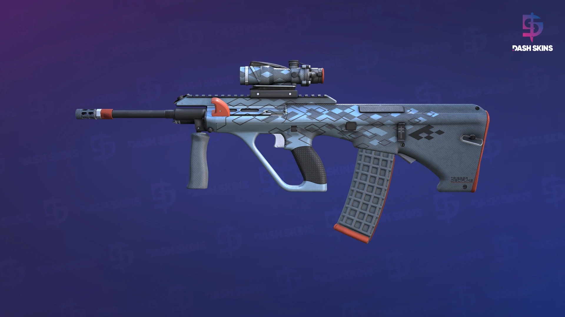 AUG | Trigger Discipline (Minimal Wear) Screenshot Playside