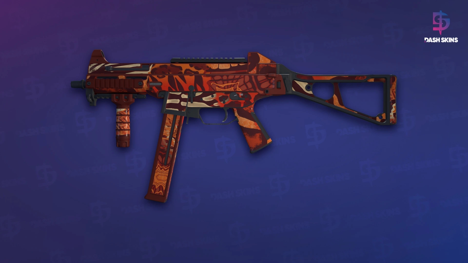 UMP-45 | Warm Blooded (Factory New) Screenshot Playside
