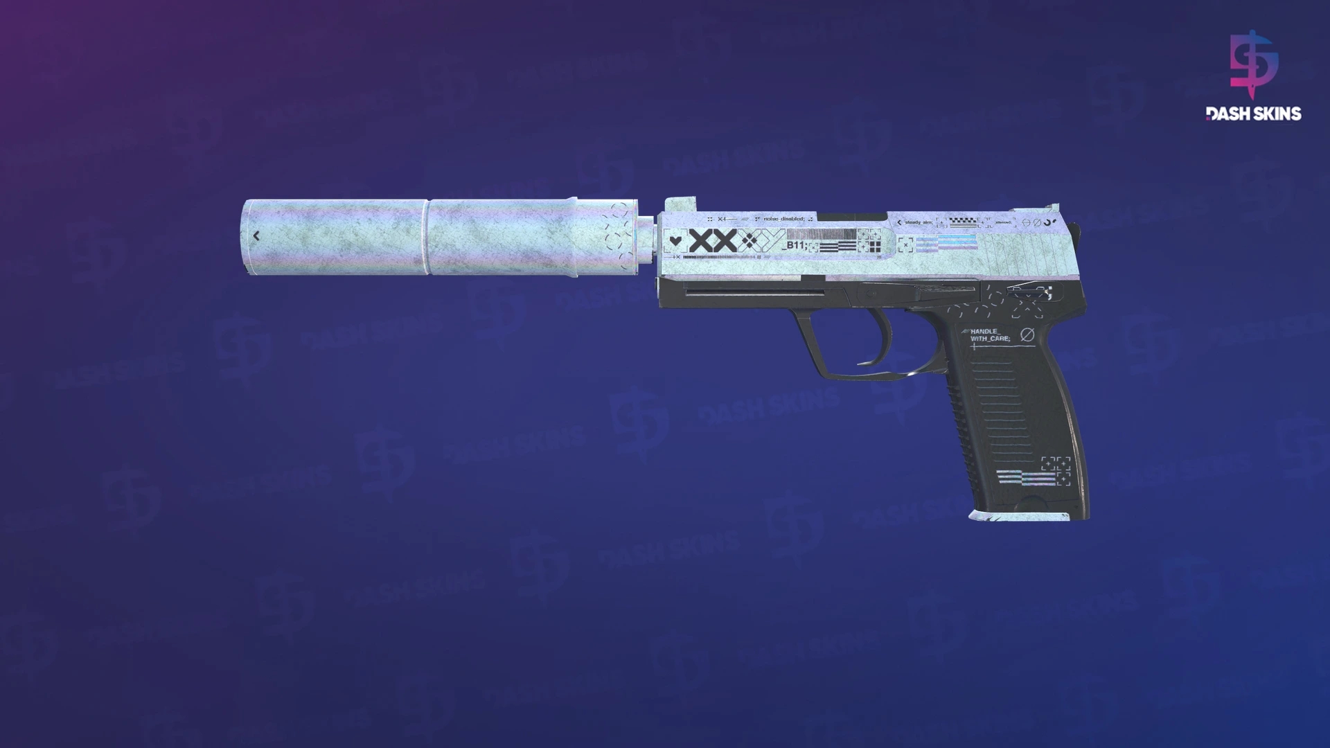 USP-S | Printstream (Battle-Scarred) Screenshot Playside