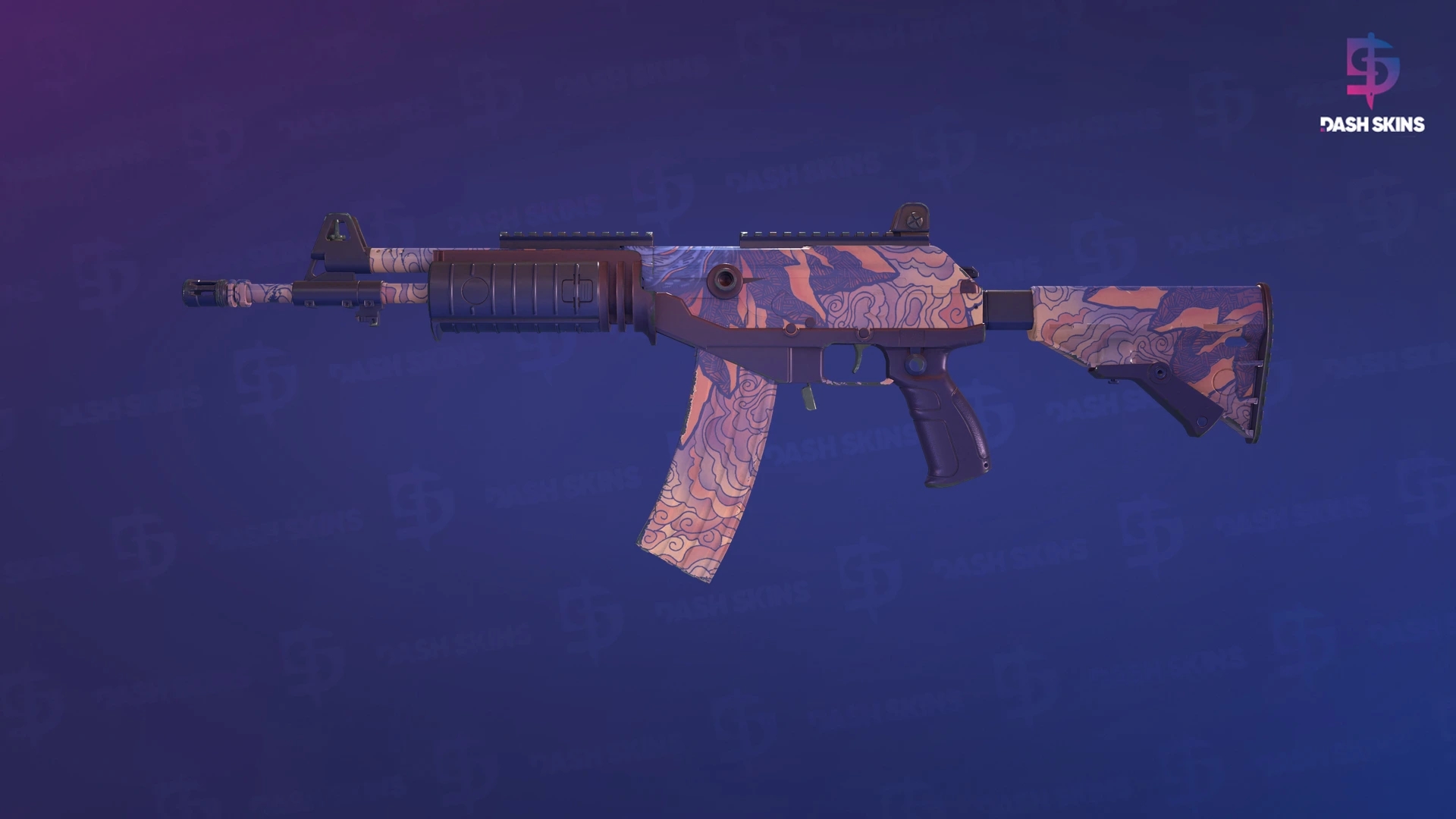 Galil AR | Sky Mandala (Minimal Wear) Screenshot Playside