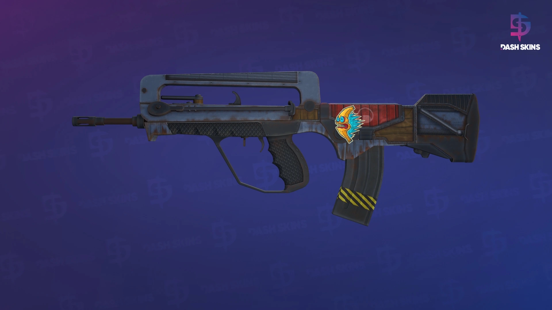 FAMAS | Decommissioned (Minimal Wear) Screenshot Playside