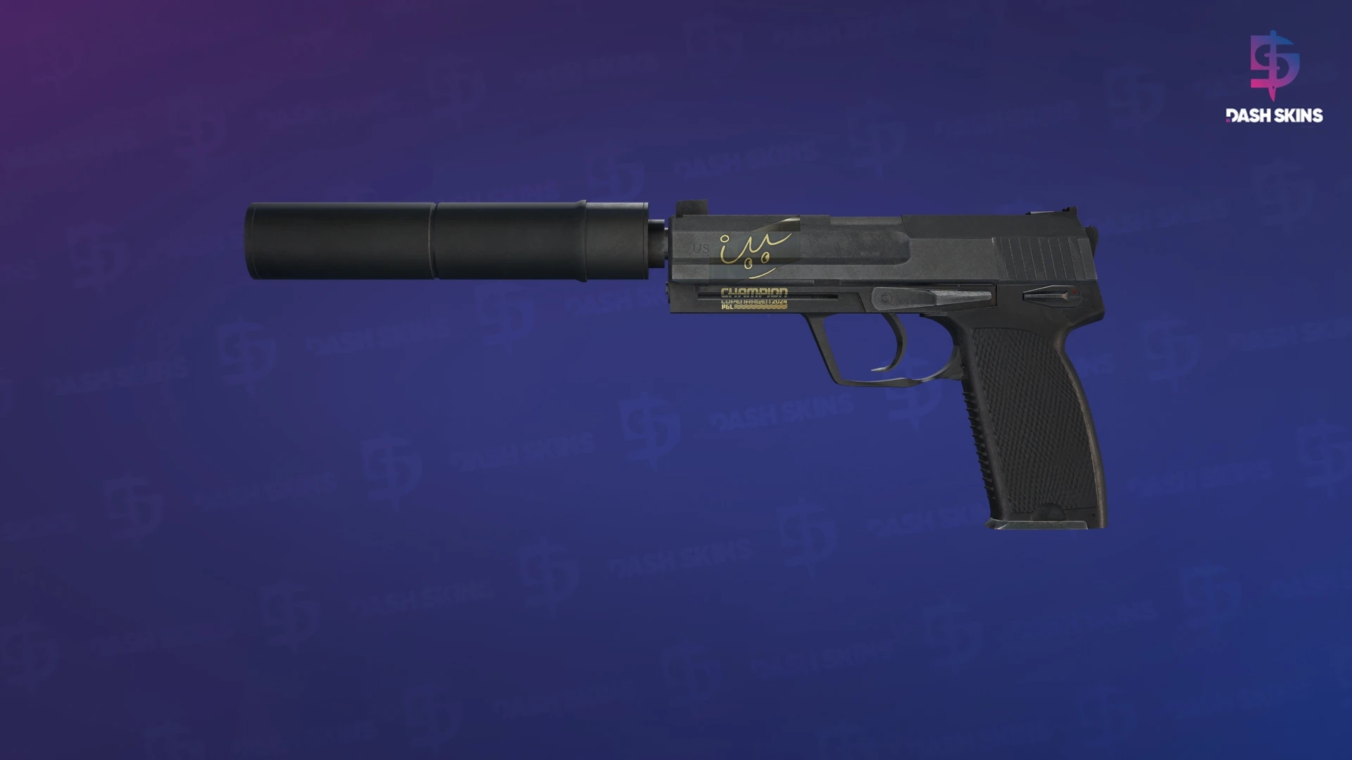 USP-S | Stainless (Battle-Scarred) Screenshot Playside