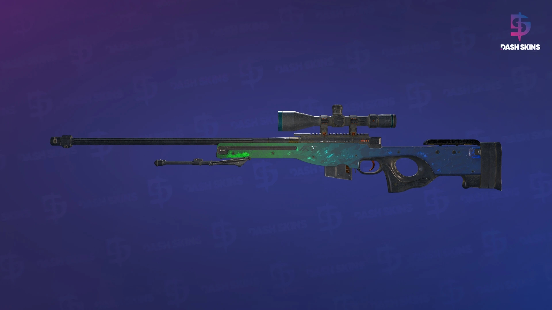 AWP | Ice Coaled (Battle-Scarred) Screenshot Playside