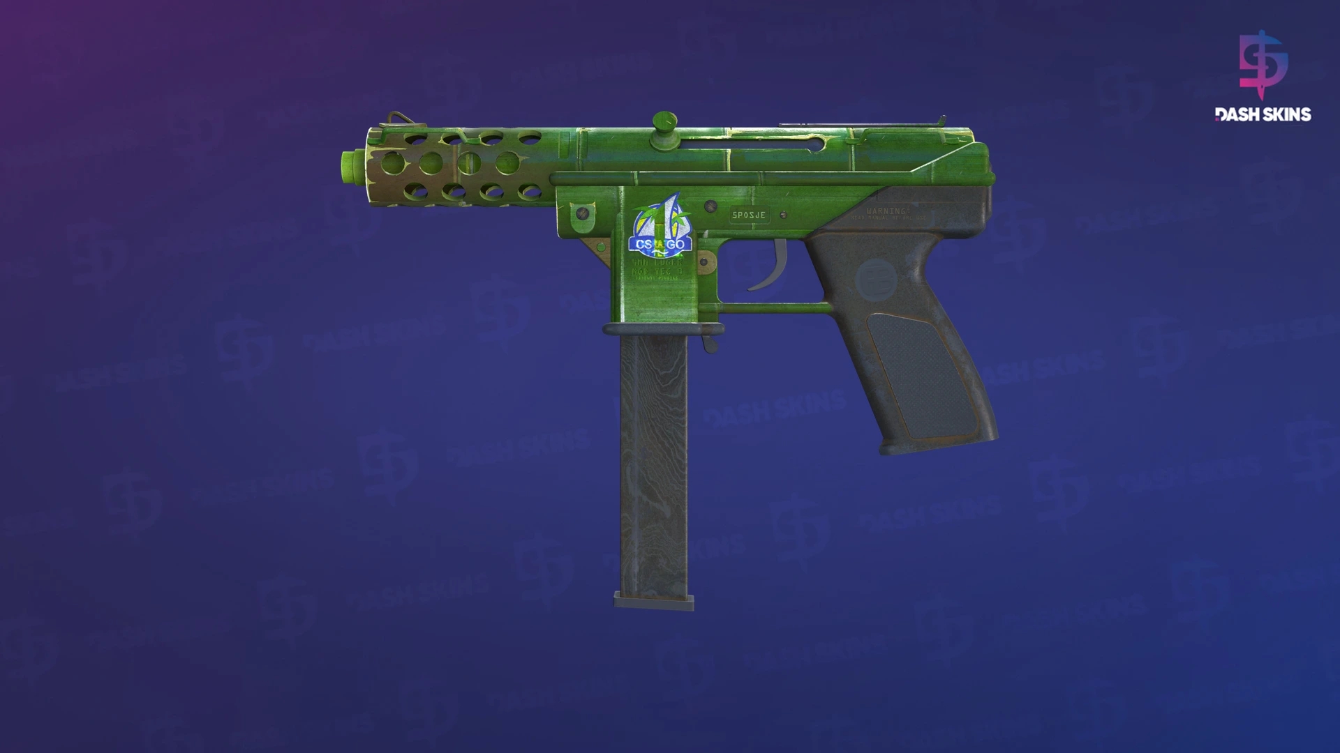 Tec-9 | Bamboozle (Battle-Scarred) Screenshot Playside