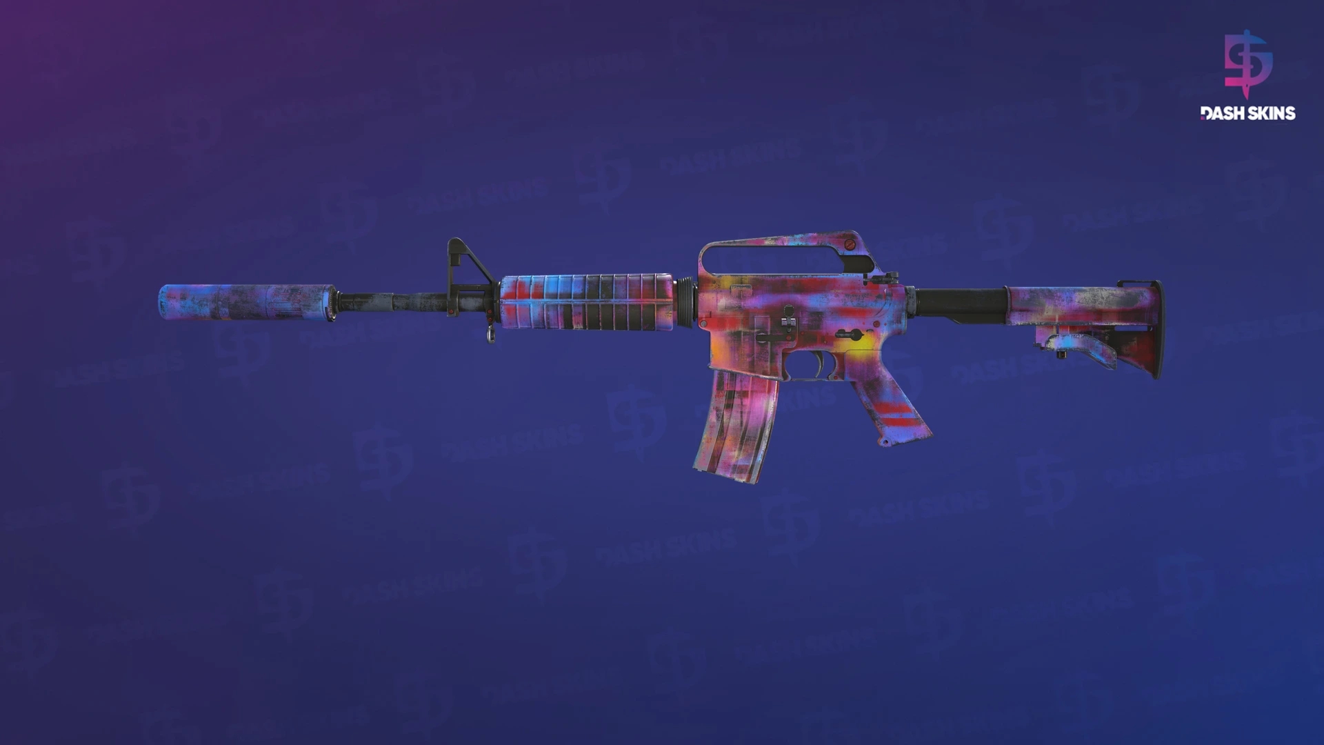 M4A1-S | Glitched Paint (Field-Tested) Screenshot Playside