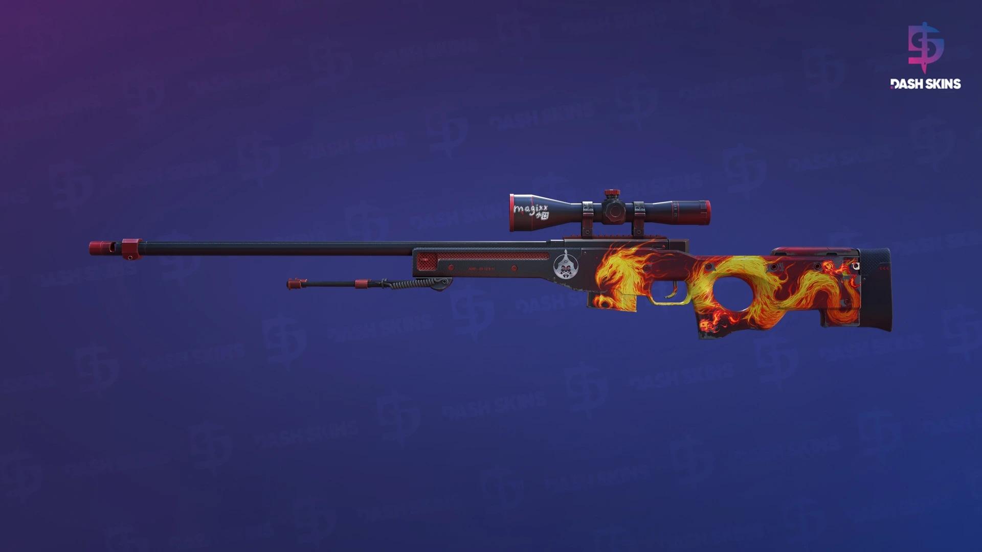 AWP | Wildfire (Field-Tested) Screenshot Playside