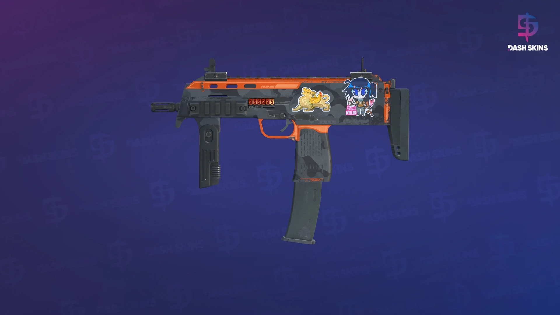 StatTrak™ MP7 | Urban Hazard (Field-Tested) Screenshot Playside