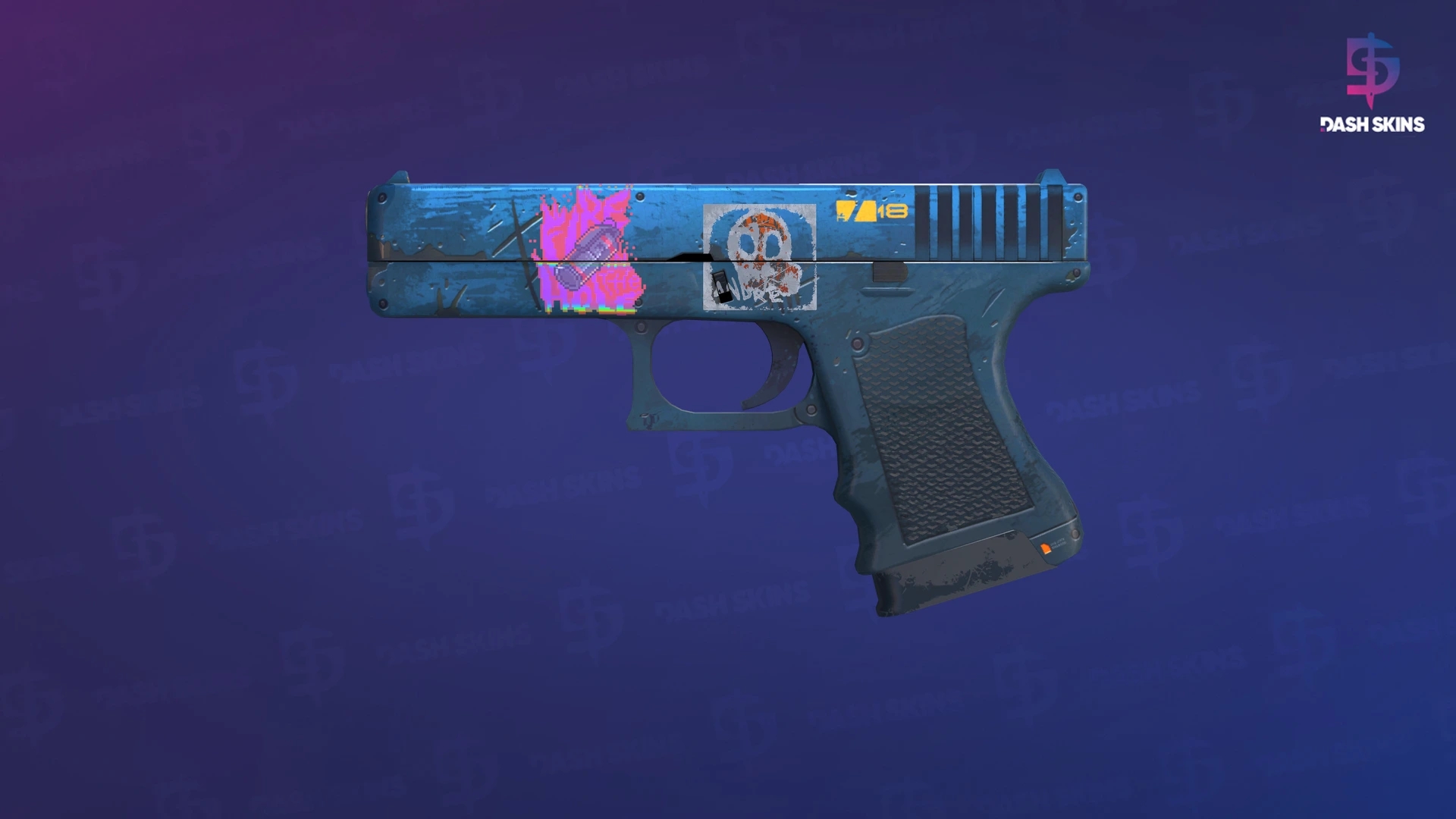 Glock-18 | Off World (Field-Tested) Screenshot Playside