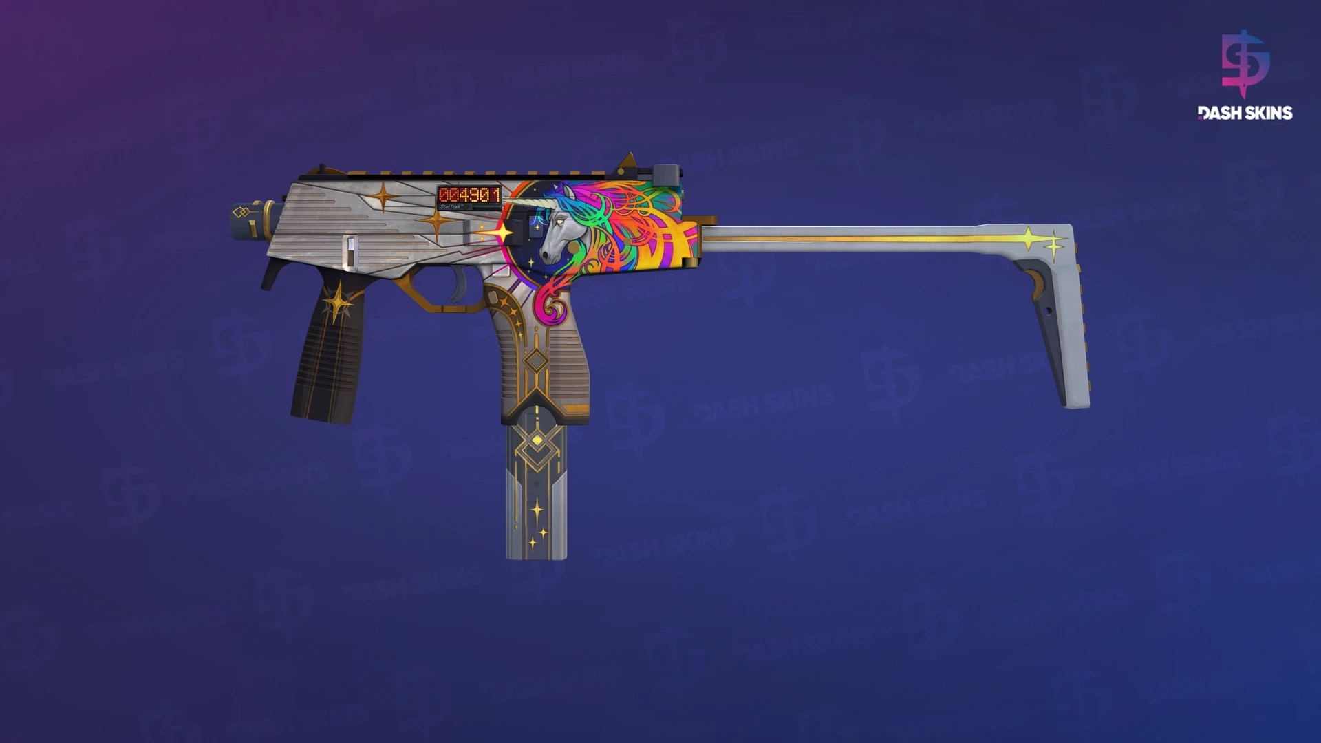 StatTrak™ MP9 | Starlight Protector (Minimal Wear) Screenshot Playside