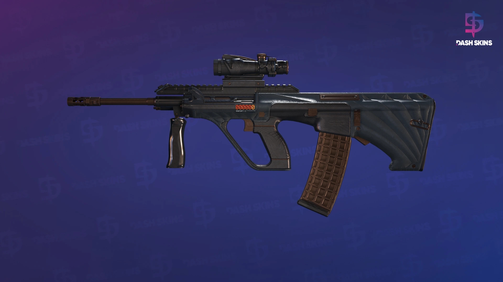 StatTrak™ AUG | Luxe Trim (Battle-Scarred) Screenshot Playside