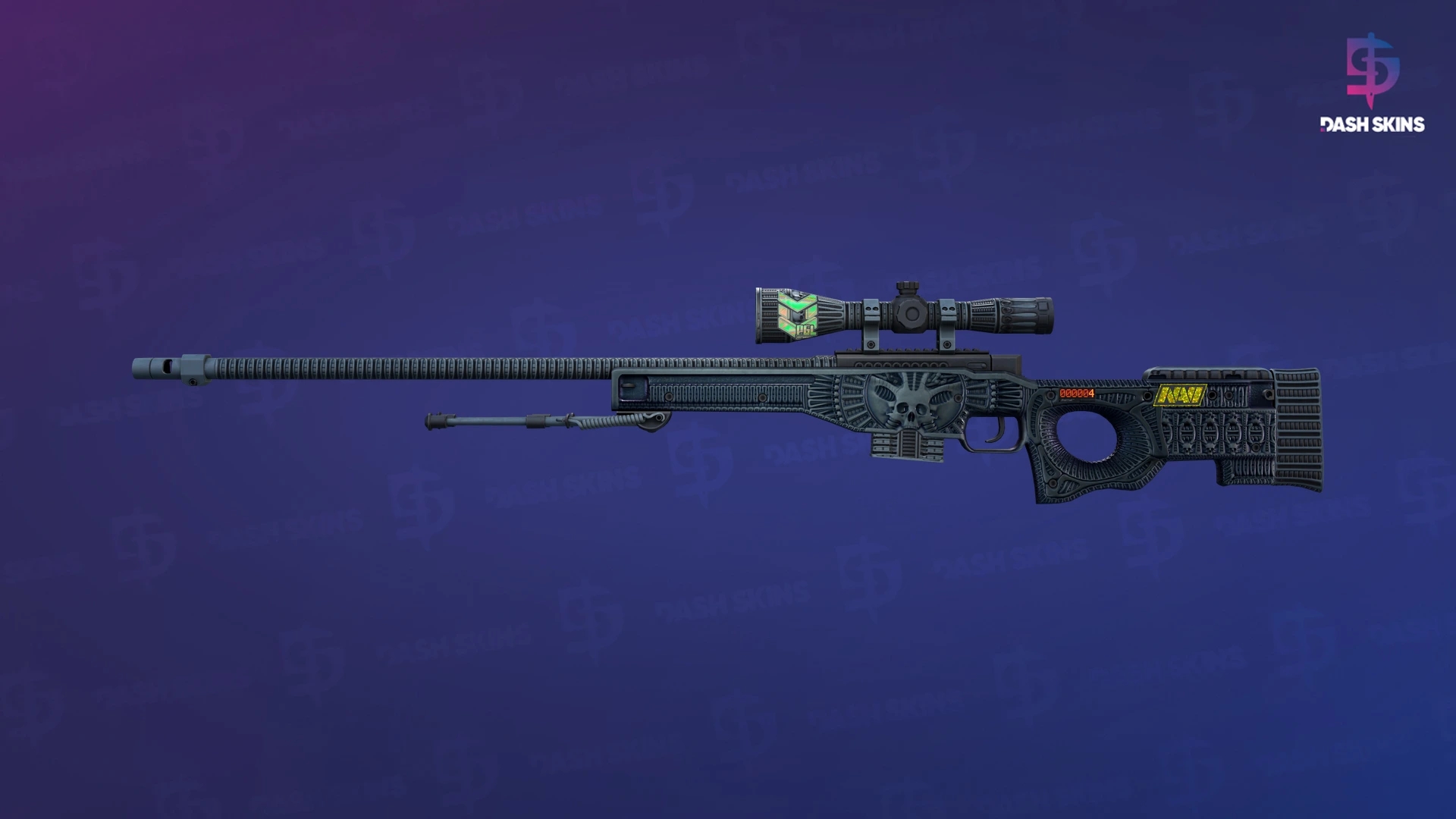 StatTrak™ AWP | Exoskeleton (Minimal Wear) Screenshot Playside