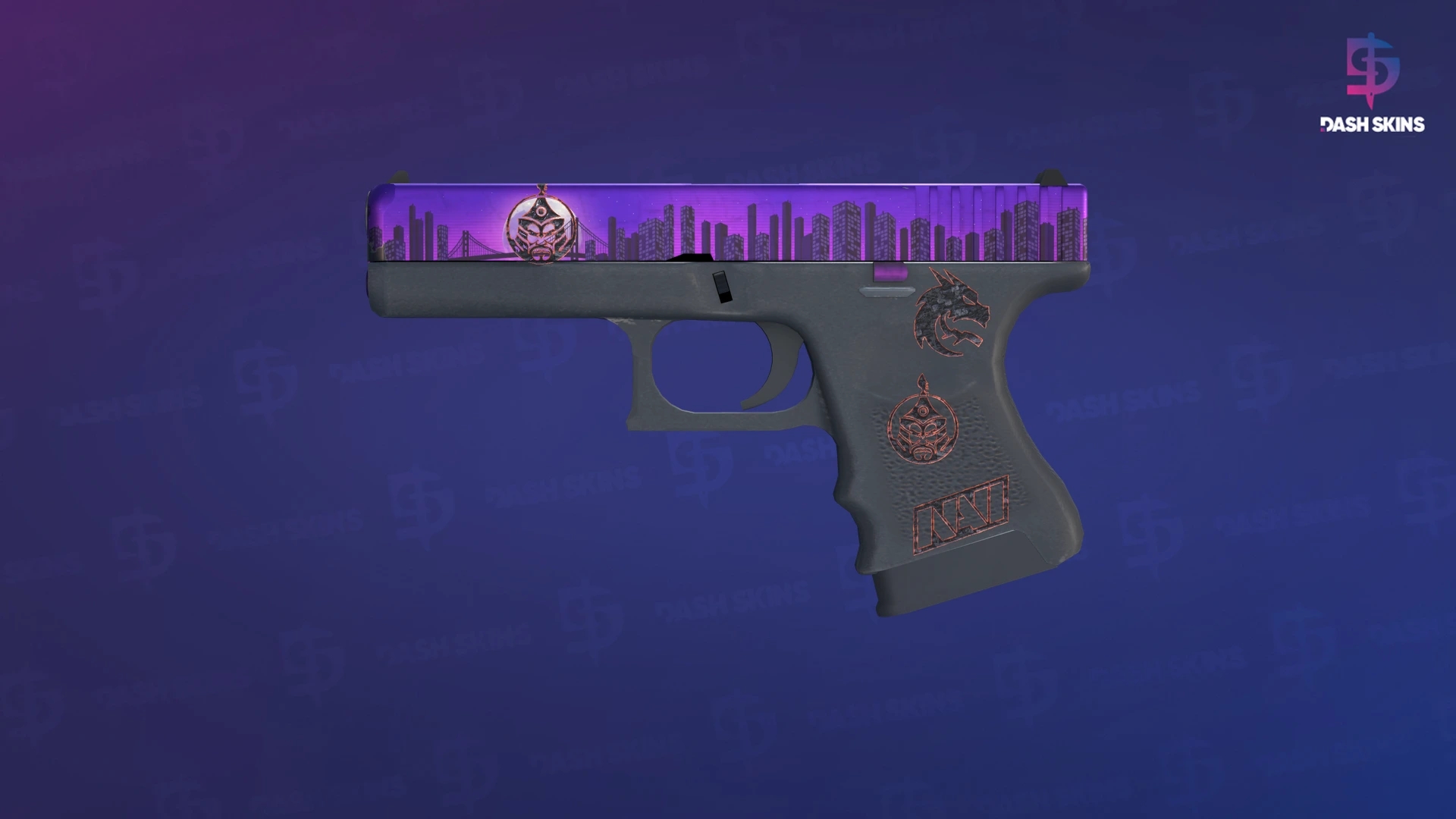 Glock-18 | Moonrise (Minimal Wear) Screenshot Playside