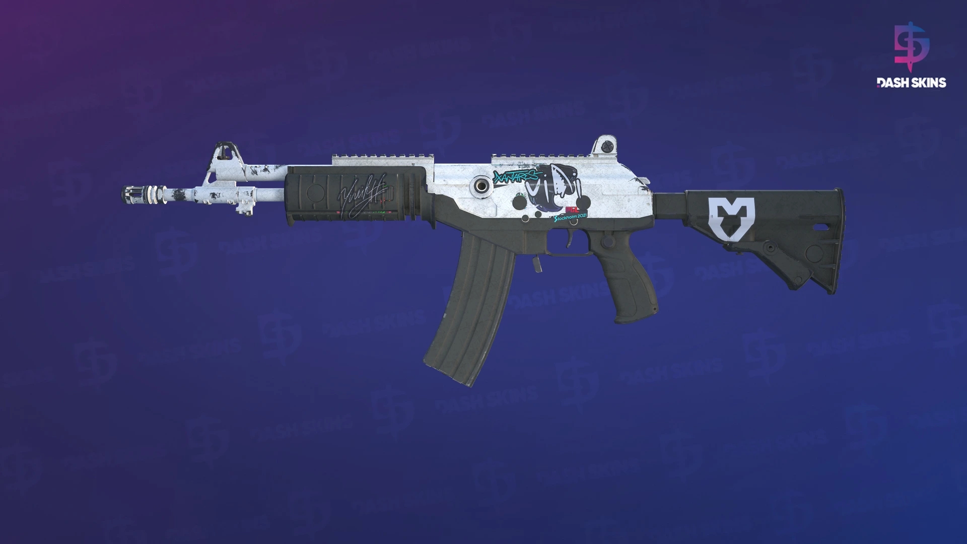 Galil AR | Tuxedo (Well-Worn) Screenshot Playside