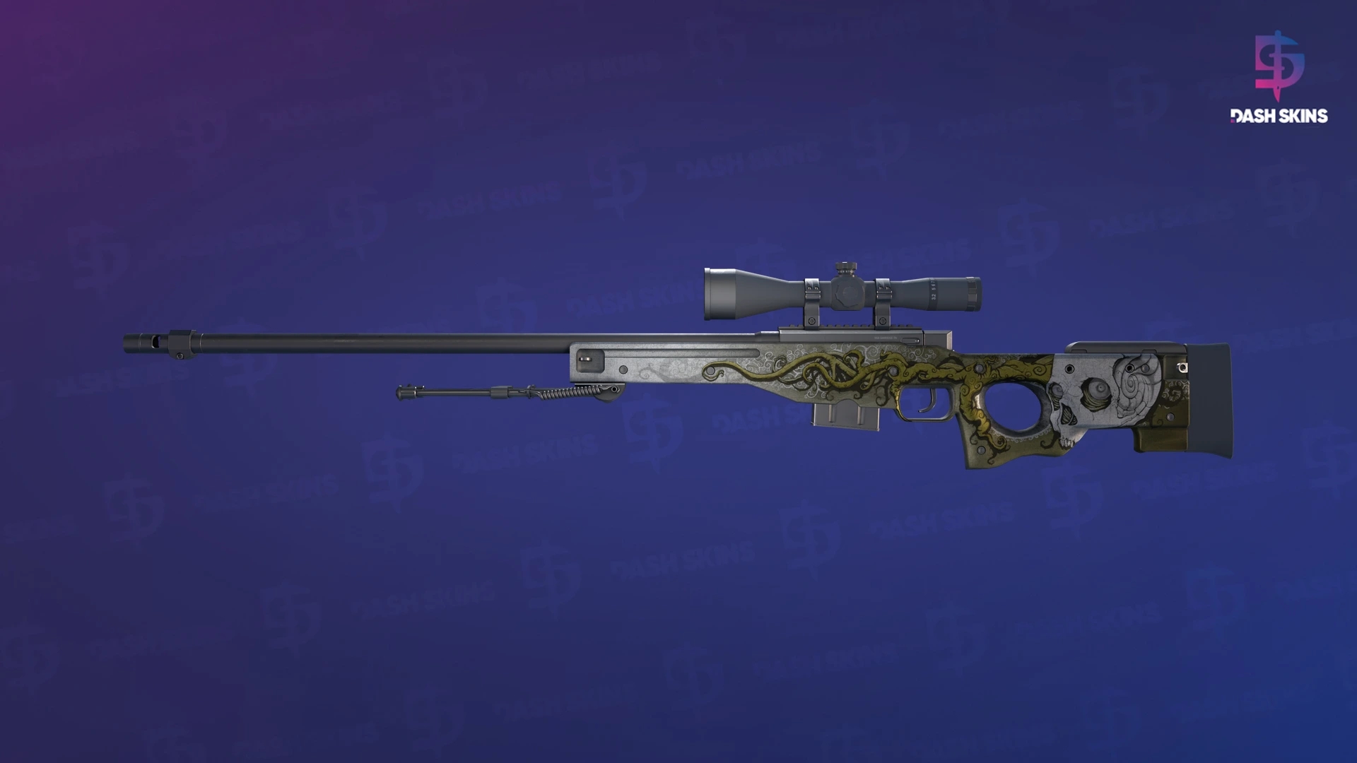 AWP | Worm God (Well-Worn) Screenshot Playside