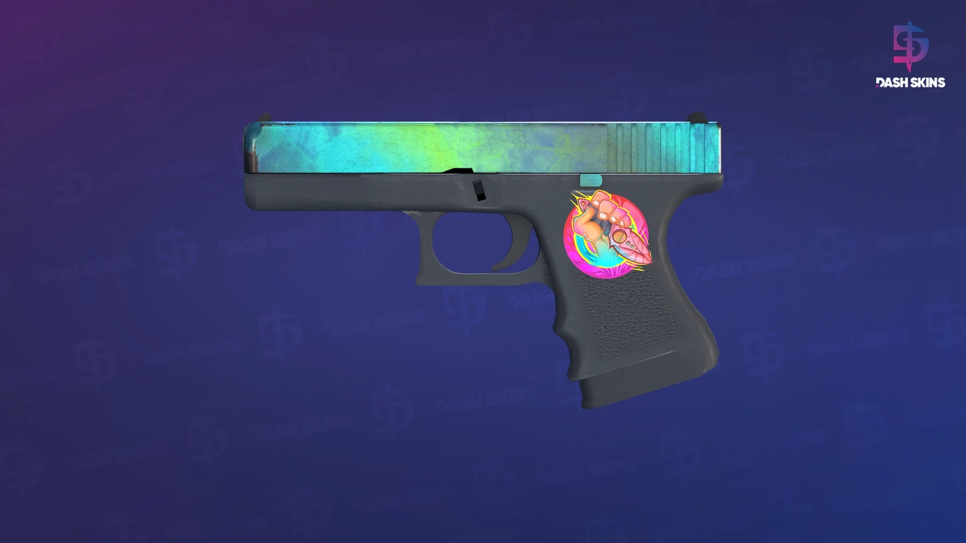 Glock-18 | Gamma Doppler (Field-Tested) - Phase 4 Screenshot Playside