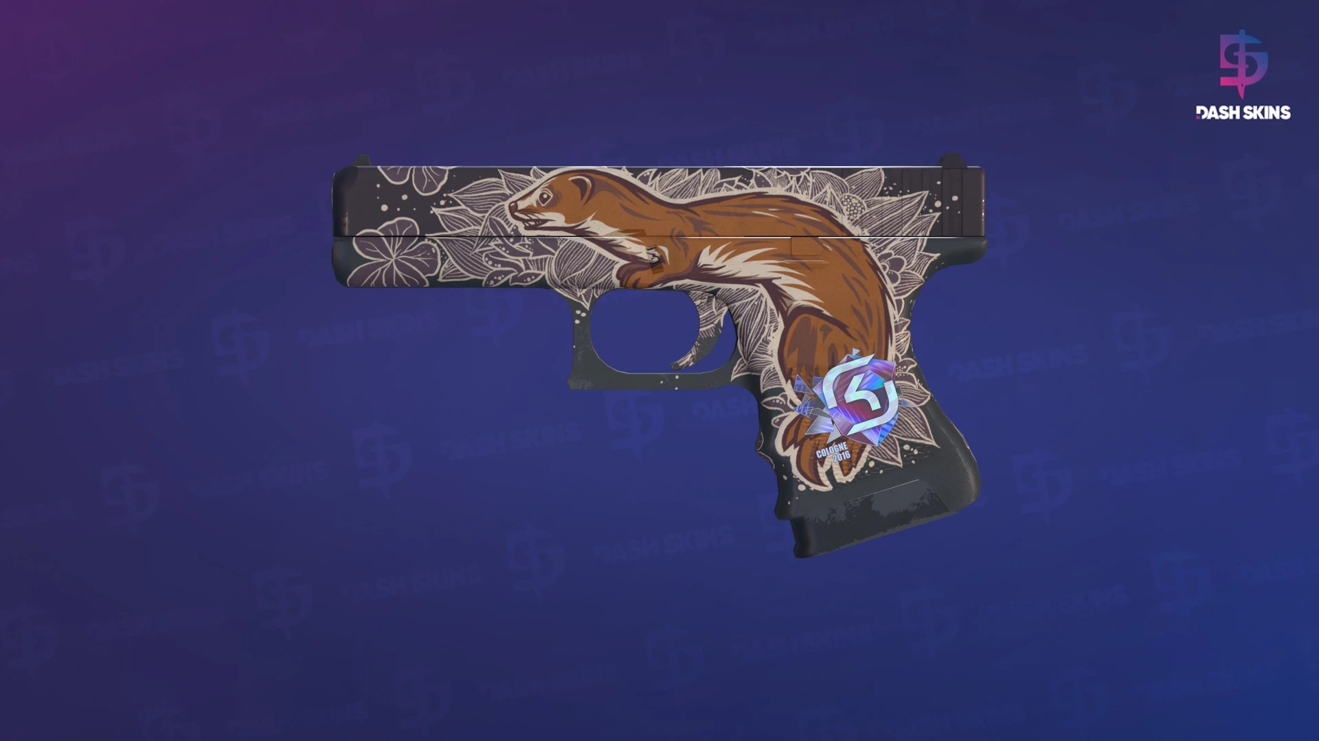 Glock-18 | Weasel (Minimal Wear) Screenshot Playside