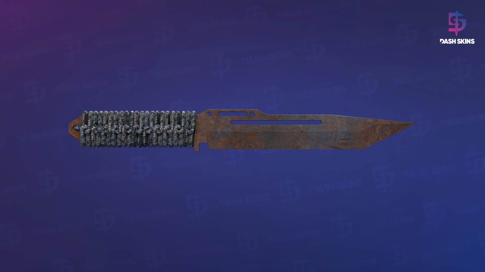 ★ Paracord Knife | Rust Coat (Battle-Scarred) Screenshot Playside